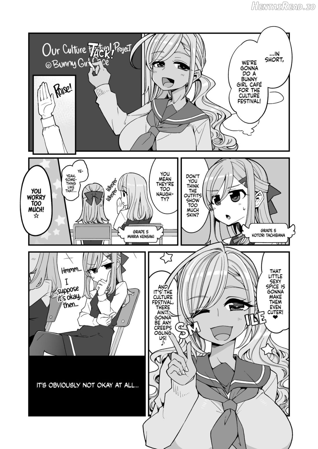 Machi Gakuen Shugeibu Gyaku Bunny Kissa Chapter 1 - page 3