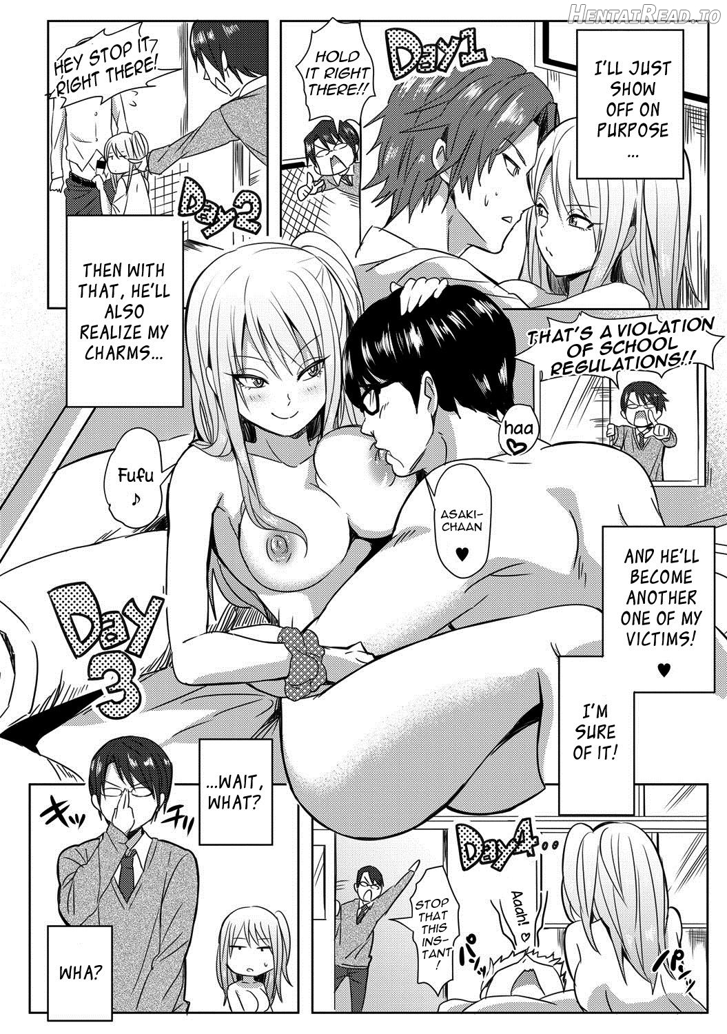 Bitch-chan vs. Megane-kun Chapter 1 - page 6