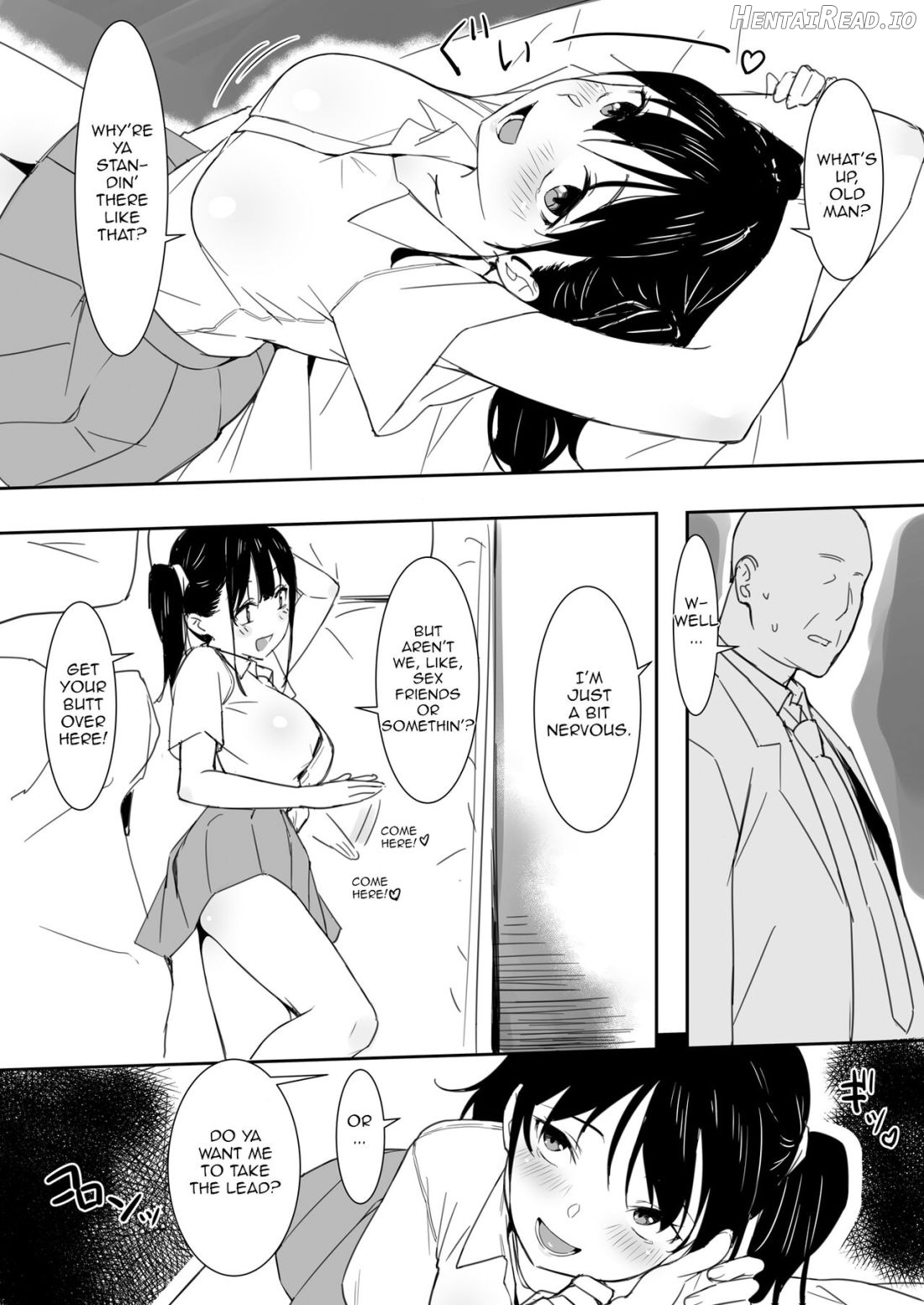 Saki-chan to Ojisan Chapter 1 - page 2