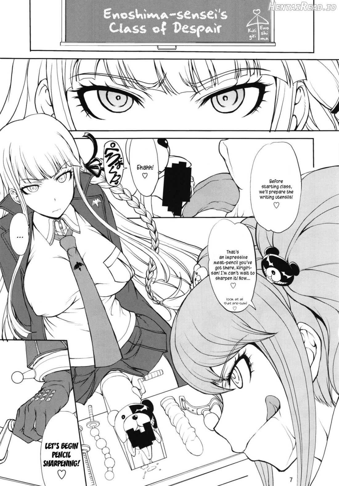 Enoshima-sensei no Chou Zetsubou-teki Zecchou Jugyou + Futaket Paper Chapter 1 - page 4