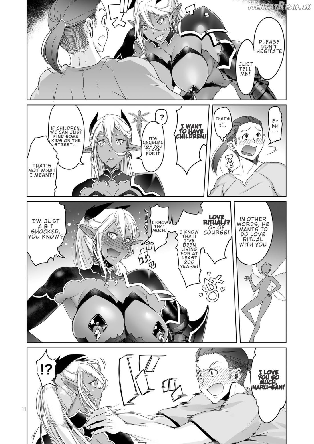 Dark Elf to Yorozu no Zenkou Chapter 1 - page 9