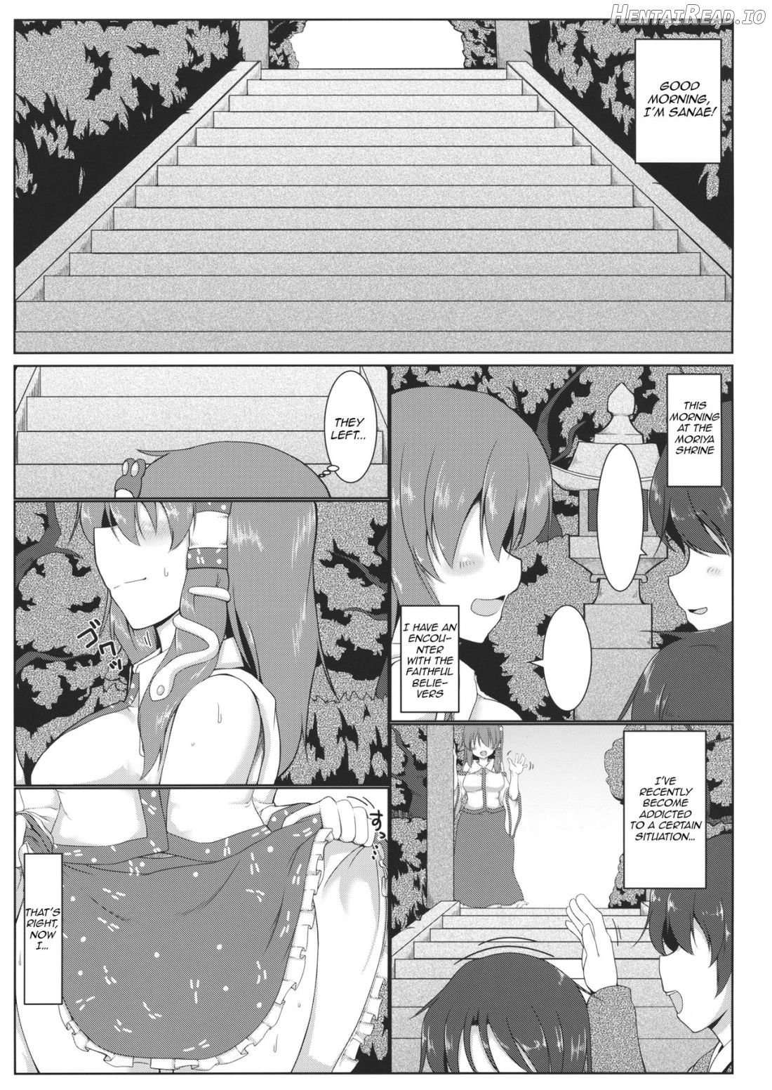 Kochiya Sanae Roshutsuroku Chapter 1 - page 2