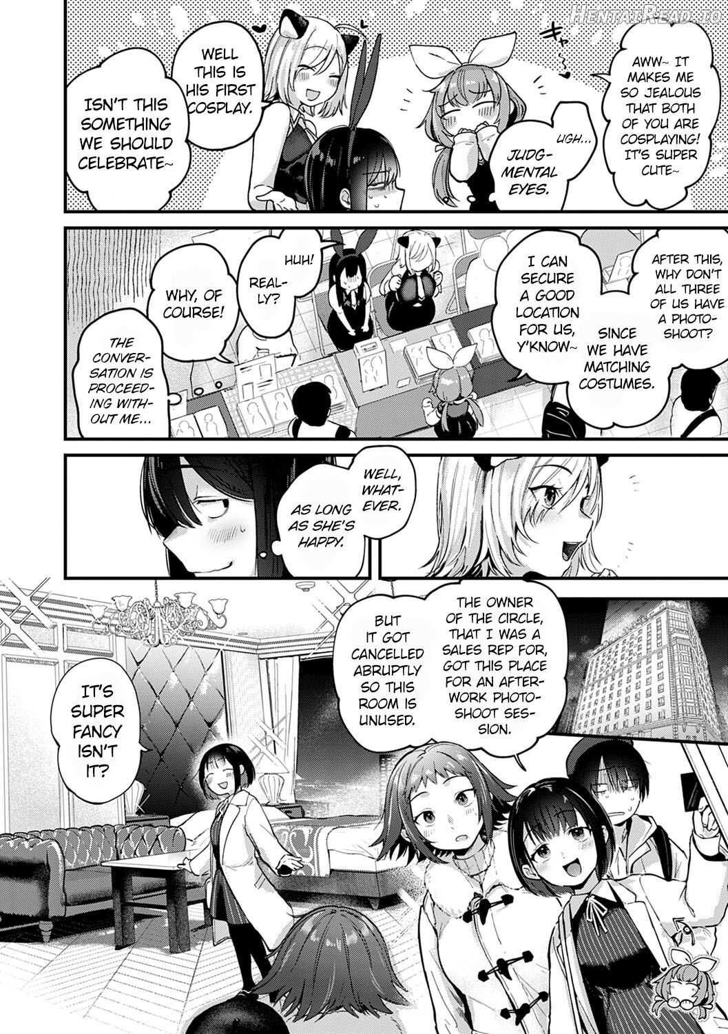 Doujin Sakka wa Layer Kanojo no Yume o Miru ka Chapter 3 - page 4