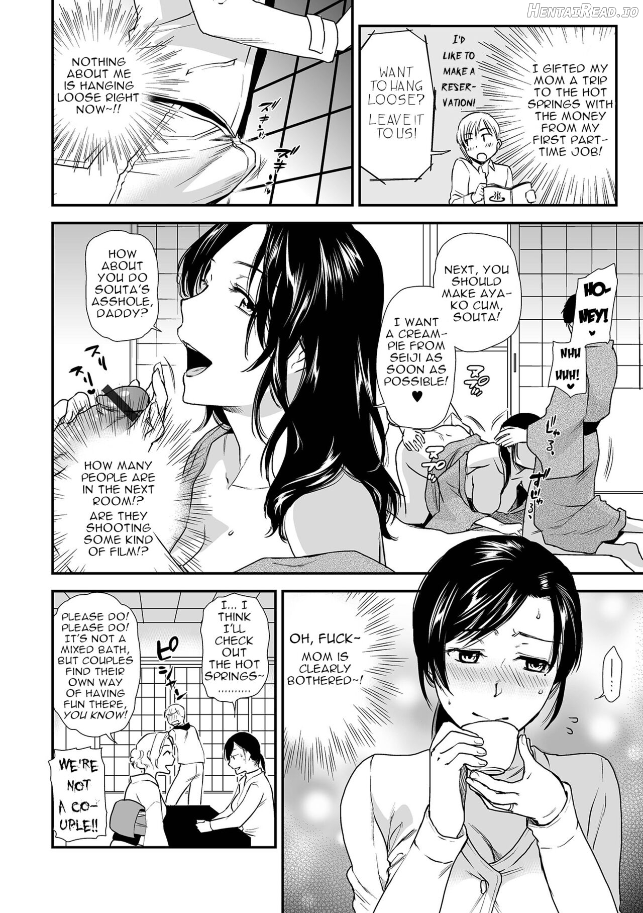 Ase Mure Oba-san to Tsuyudaku de! Chapter 3 - page 2