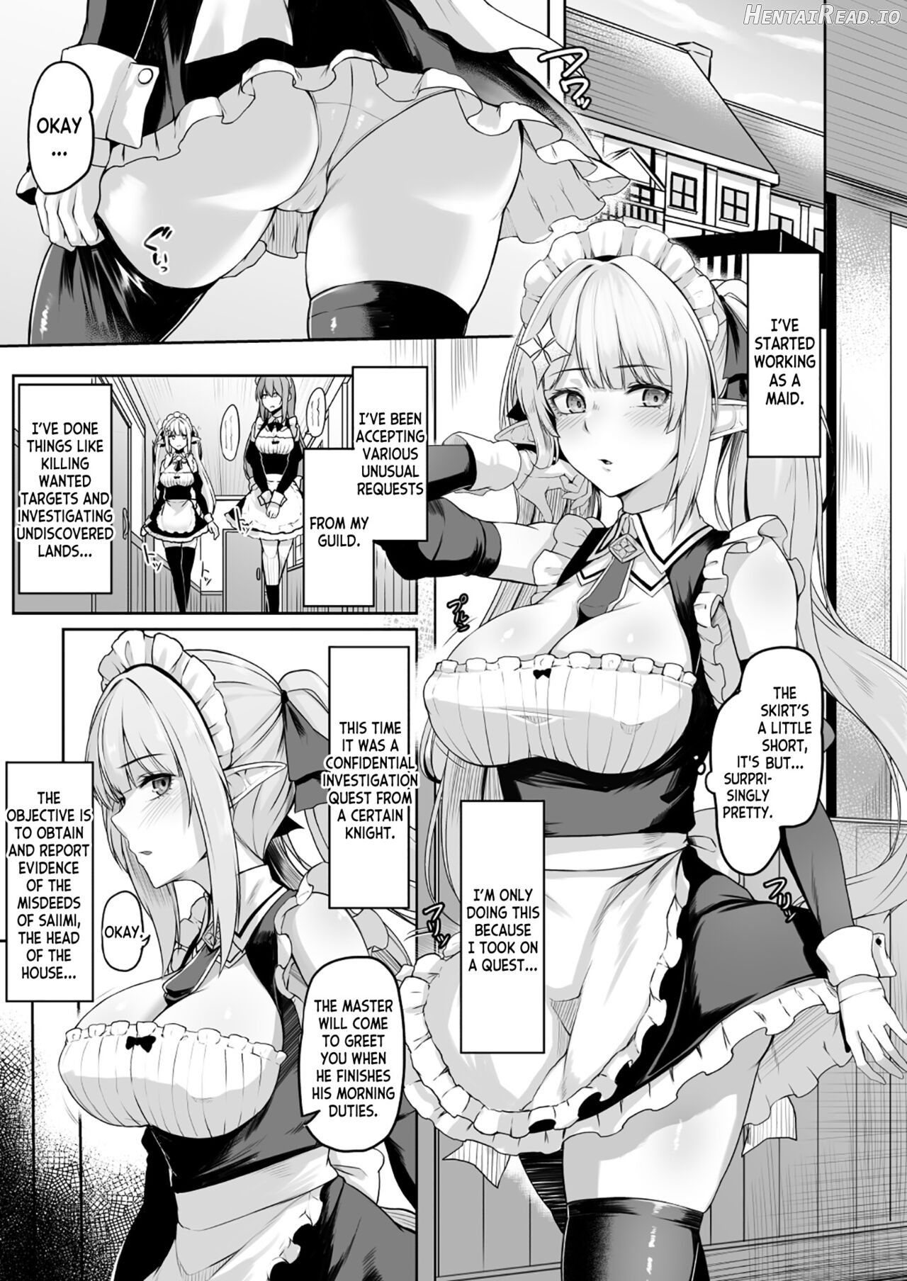 ELFIN QUEST #Maid Saimin Ryoujoku Hen Chapter 1 - page 2