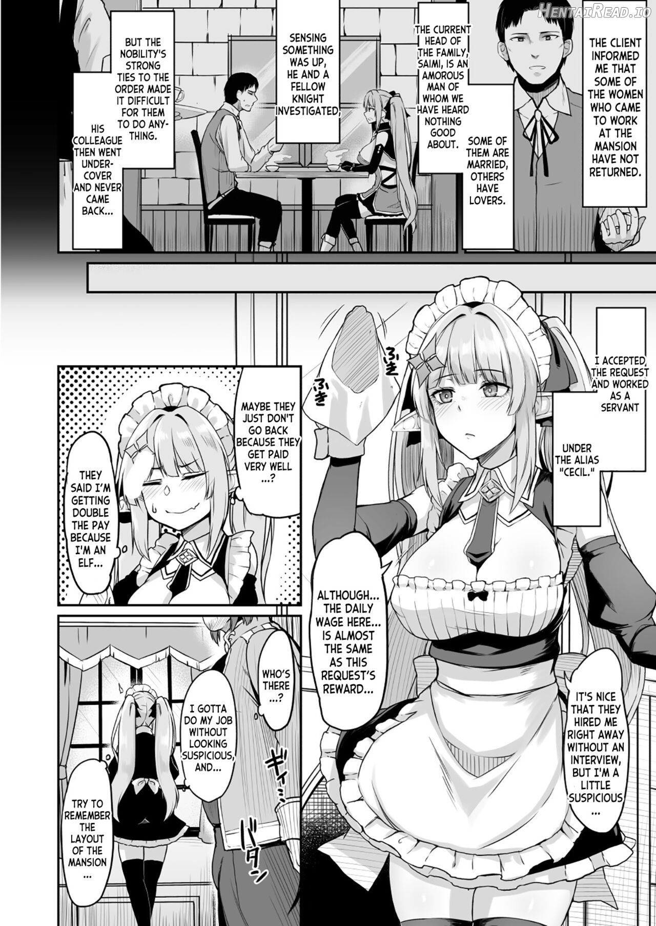 ELFIN QUEST #Maid Saimin Ryoujoku Hen Chapter 1 - page 3