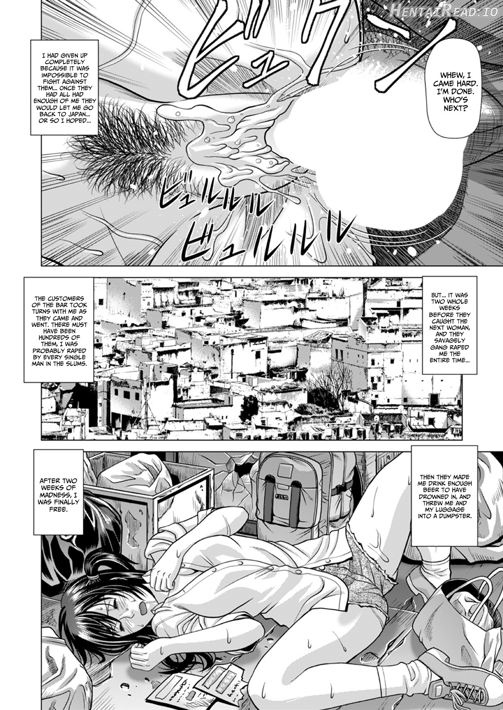 Slum-gai ni Tsurete ikareta Watashi ~Hitchhike de Rinkan Jigoku~ Chapter 1 - page 45