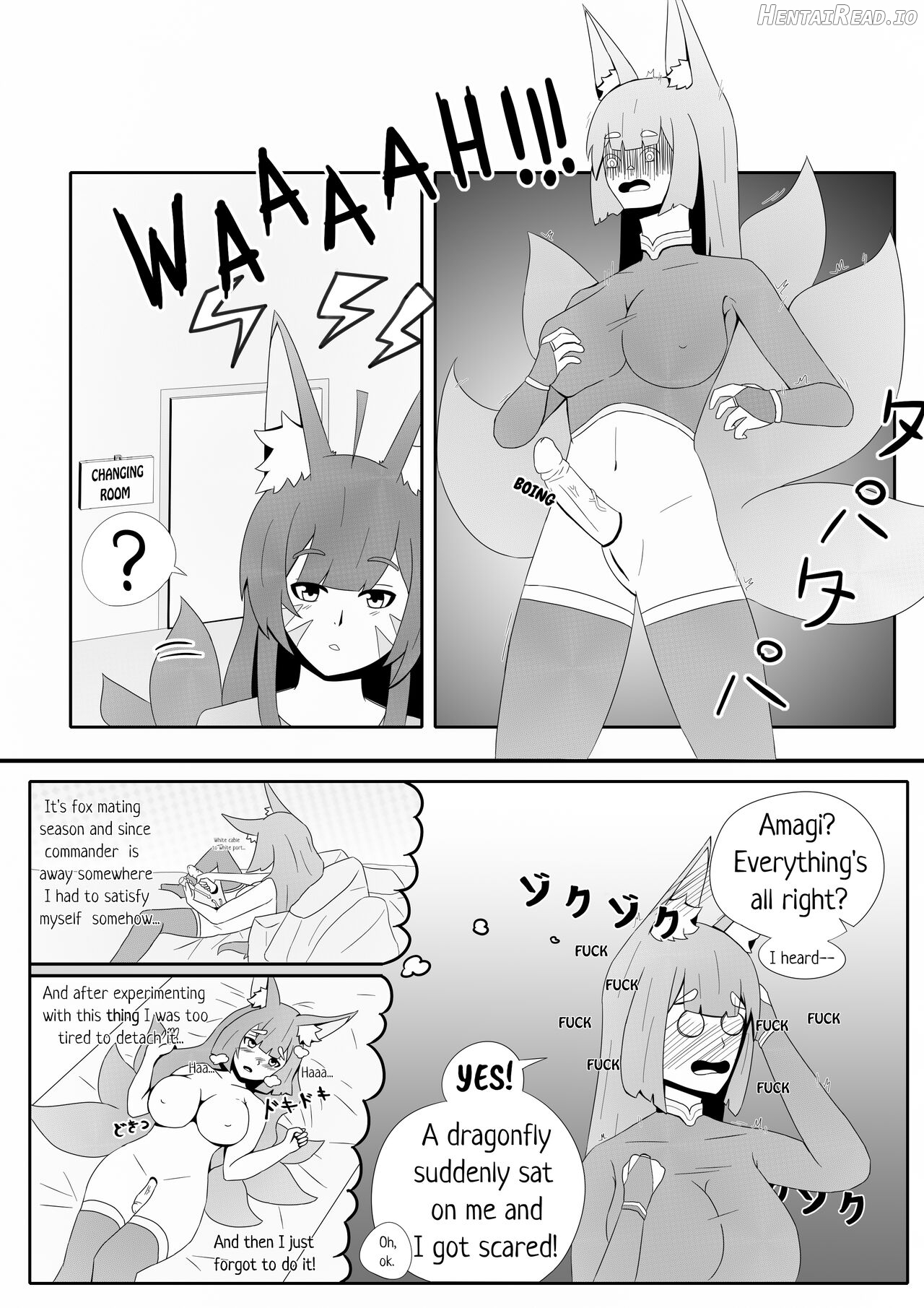 Amagi's very special massage Chapter 1 - page 4