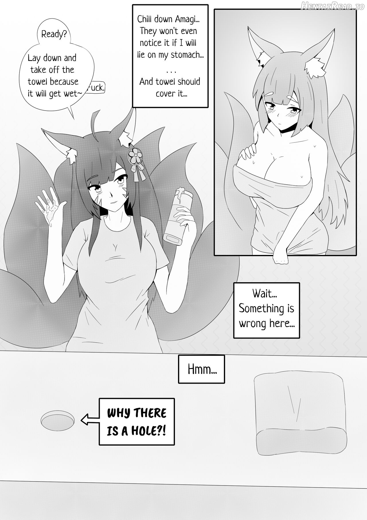 Amagi's very special massage Chapter 1 - page 5