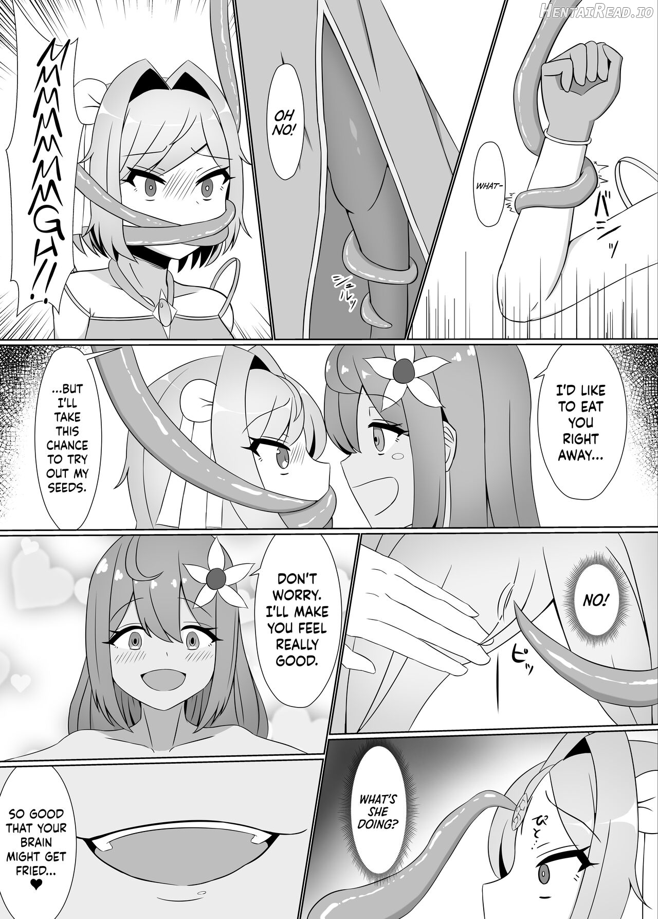 Kuro ni Somaru Yuri ~Kakutoumusume ga Alraune ni Kenzoku Ochi suru made~ Chapter 1 - page 12