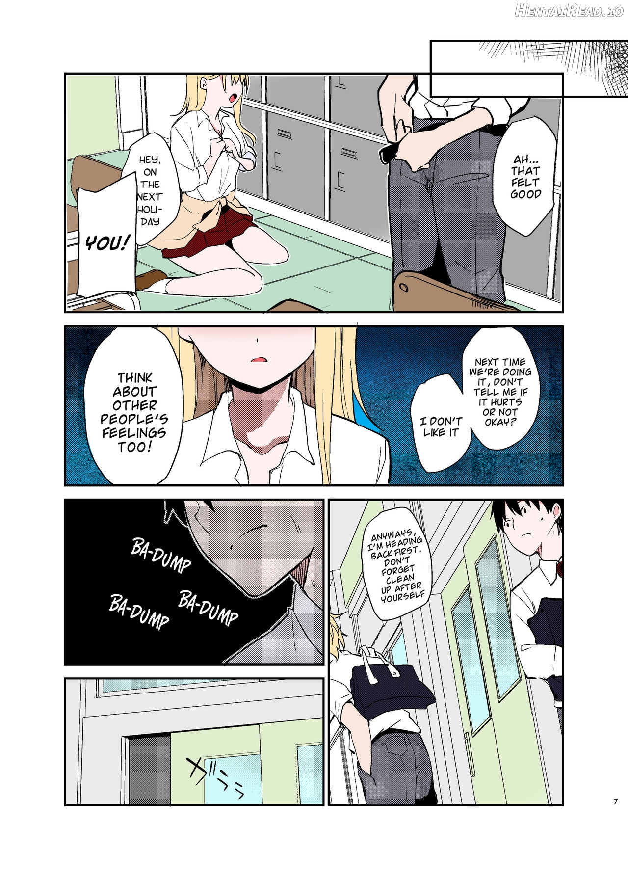 Ai no Aru Sex de Gal o Netoru Hanashi - Colorized Chapter 1 - page 4