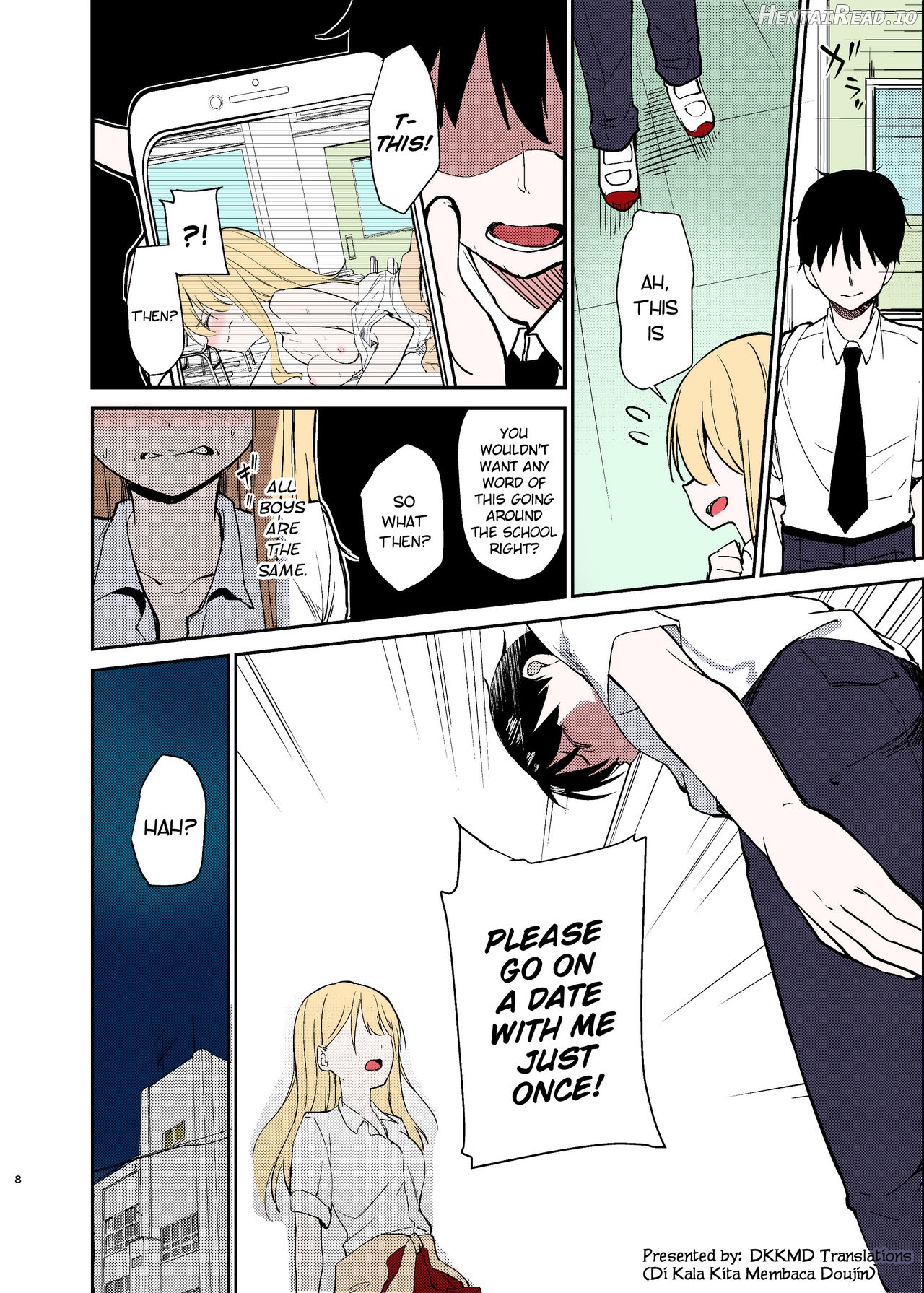 Ai no Aru Sex de Gal o Netoru Hanashi - Colorized Chapter 1 - page 5