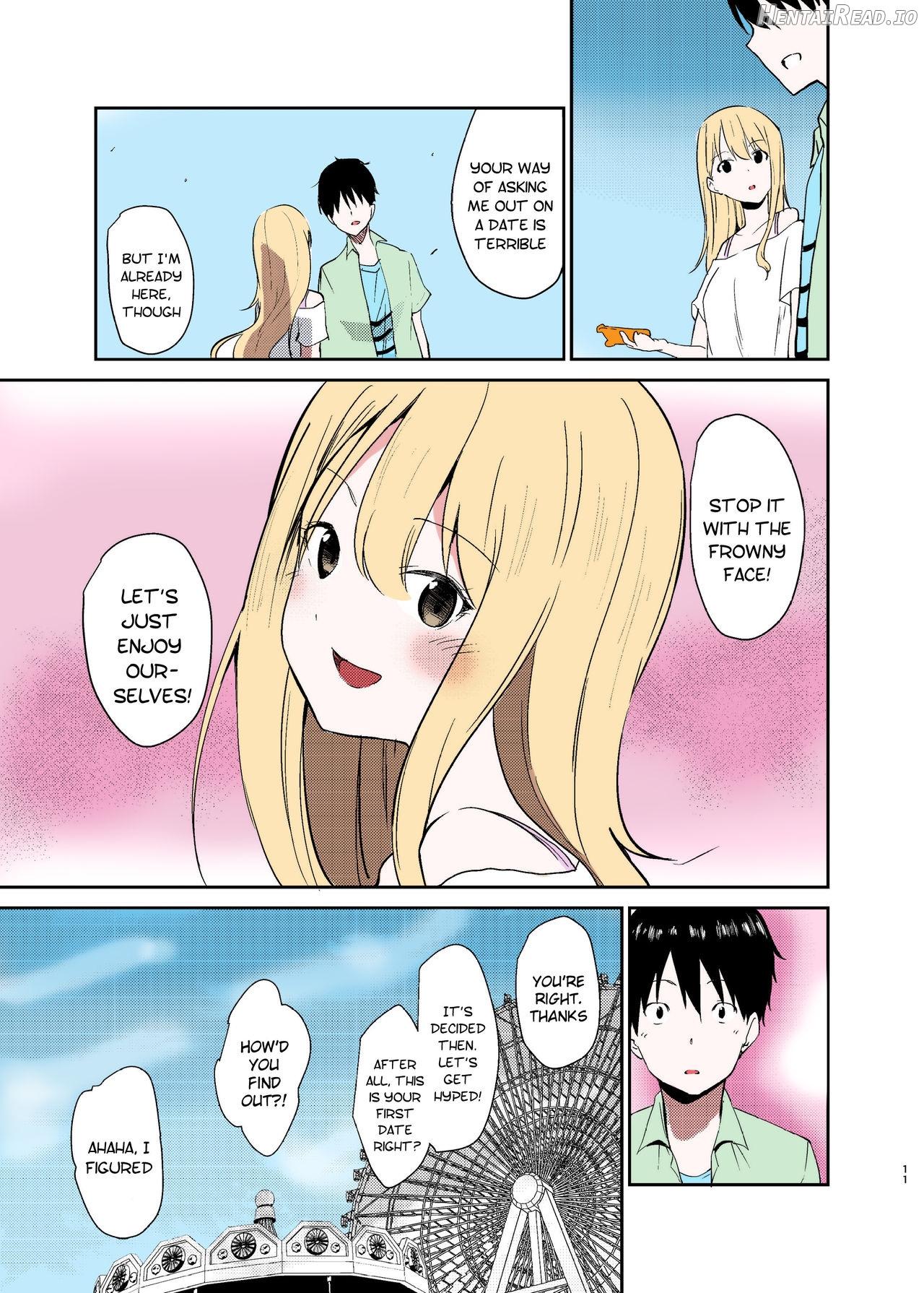 Ai no Aru Sex de Gal o Netoru Hanashi - Colorized Chapter 1 - page 8