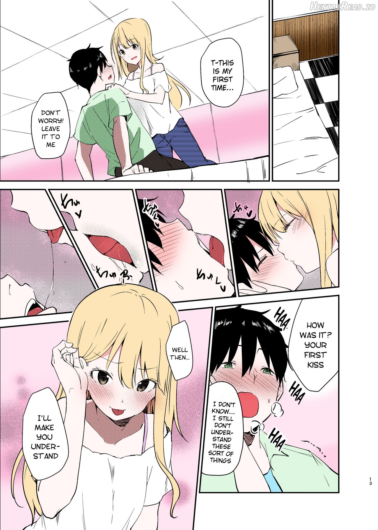 Ai no Aru Sex de Gal o Netoru Hanashi - Colorized Chapter 1 - page 10