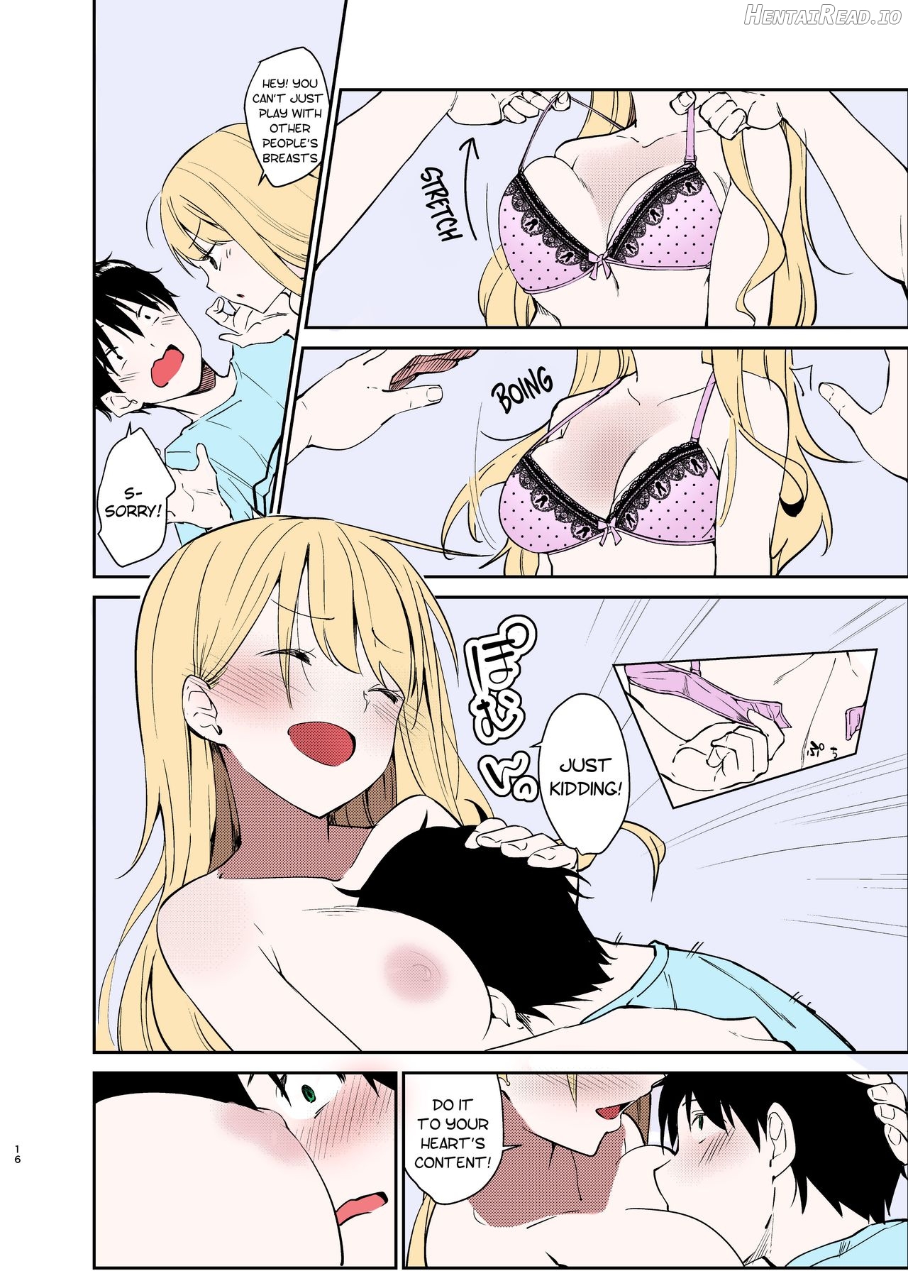 Ai no Aru Sex de Gal o Netoru Hanashi - Colorized Chapter 1 - page 13