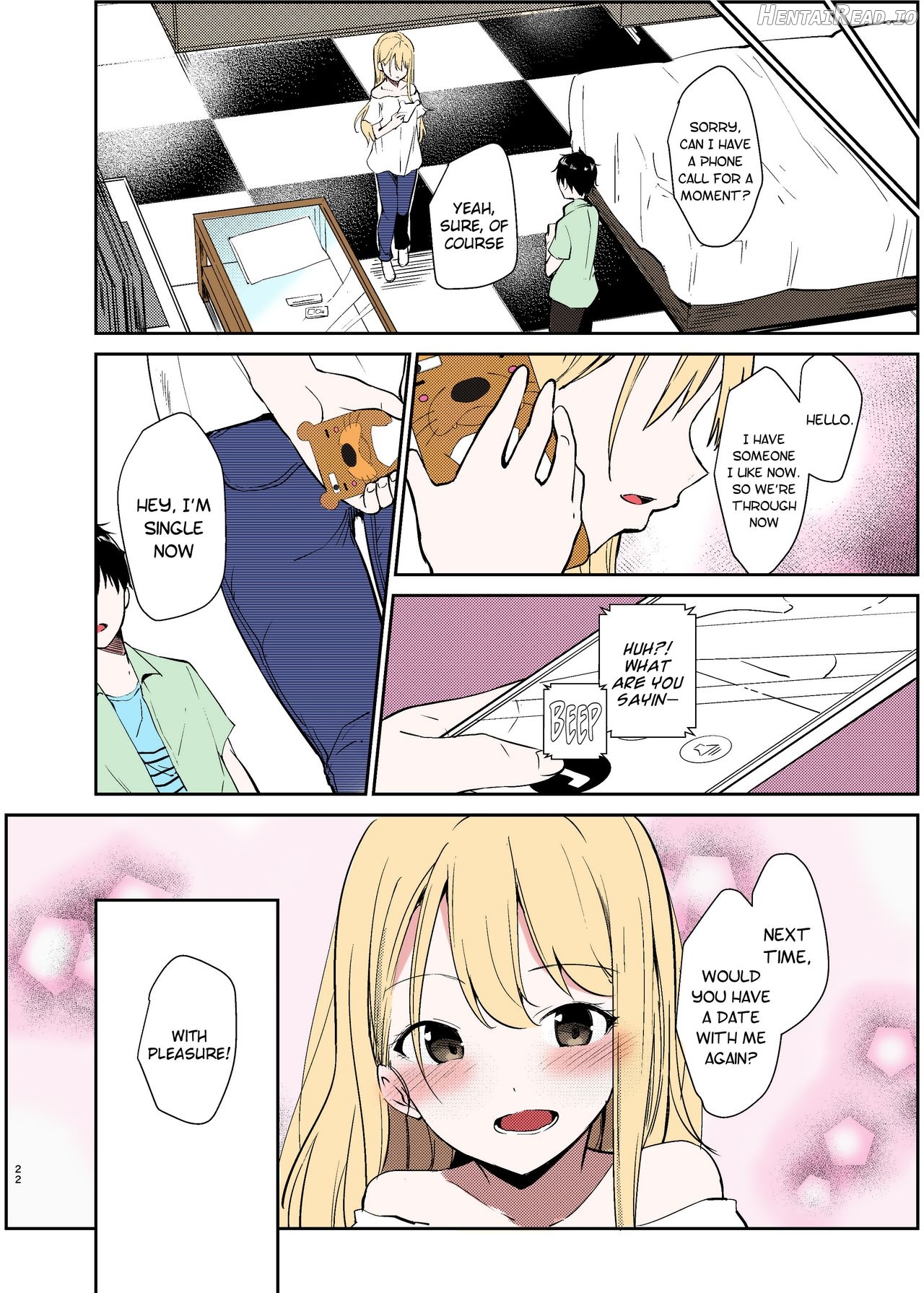 Ai no Aru Sex de Gal o Netoru Hanashi - Colorized Chapter 1 - page 19