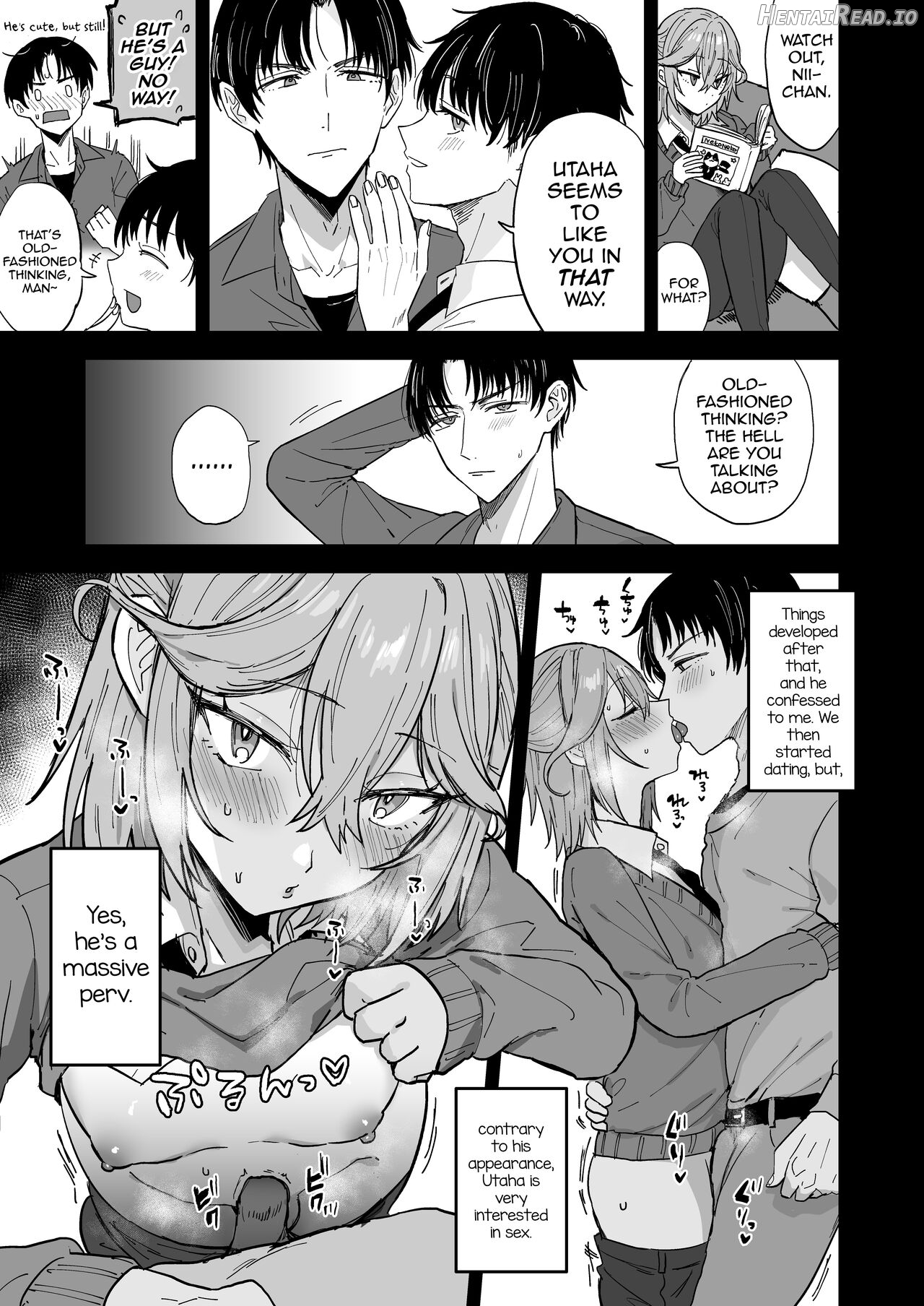 Dosukebe Mesu Danshi Utaha-kun Chapter 1 - page 4