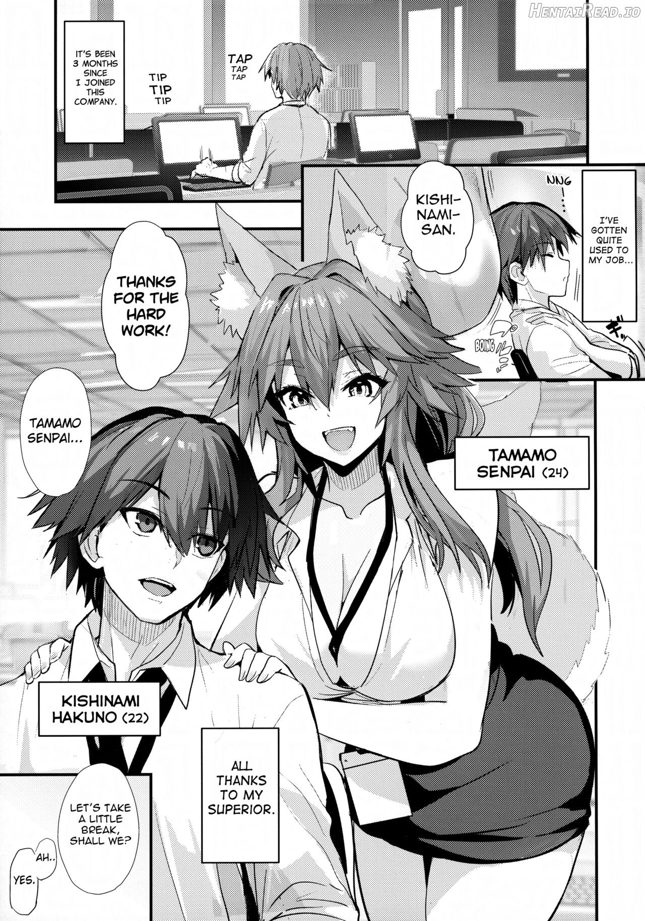 Senpai OL Tamamo-san - Senpai Office Worker Tamamo Chapter 1 - page 2