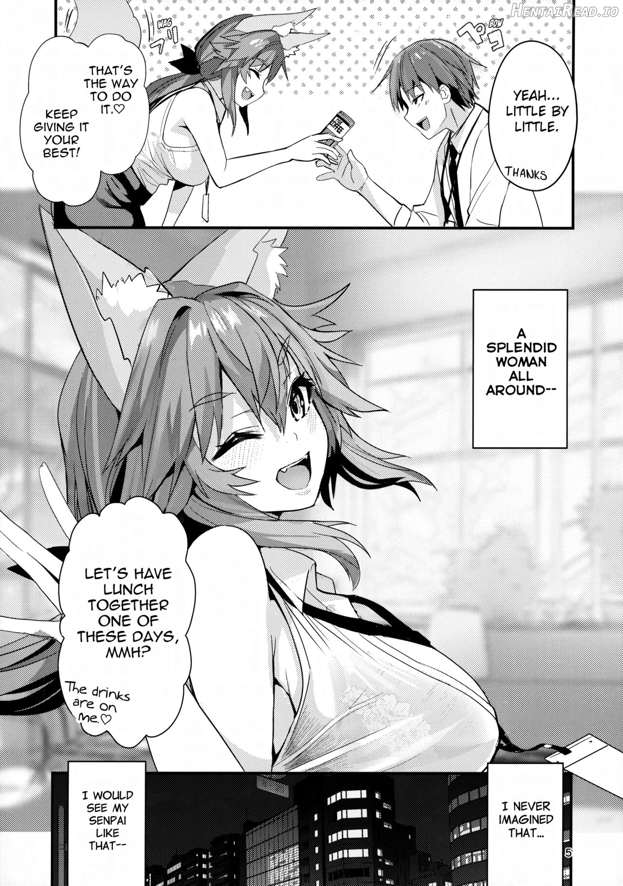 Senpai OL Tamamo-san - Senpai Office Worker Tamamo Chapter 1 - page 4