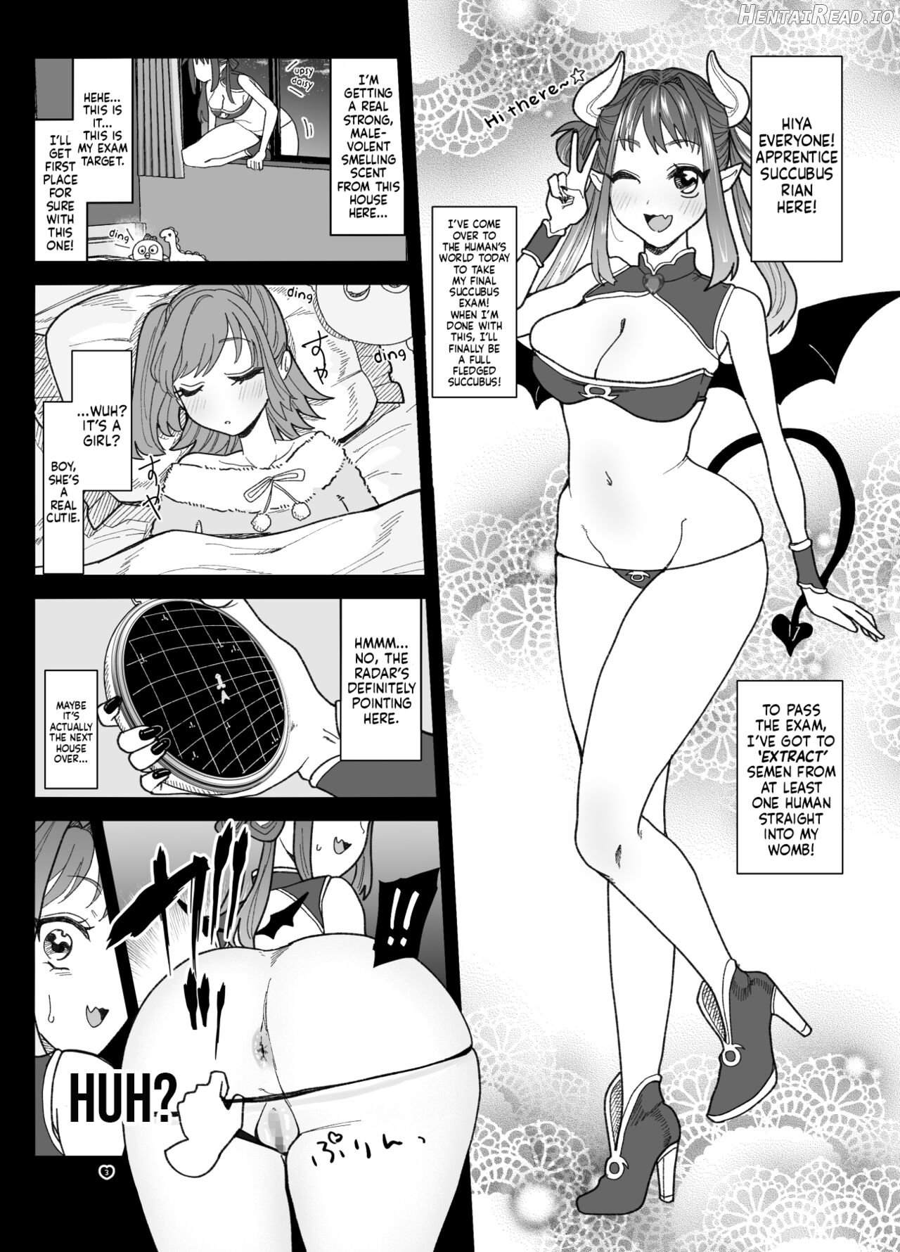 Shinjin Succubus wa Futanari Chinpo ni Daihaiboku Chapter 1 - page 2