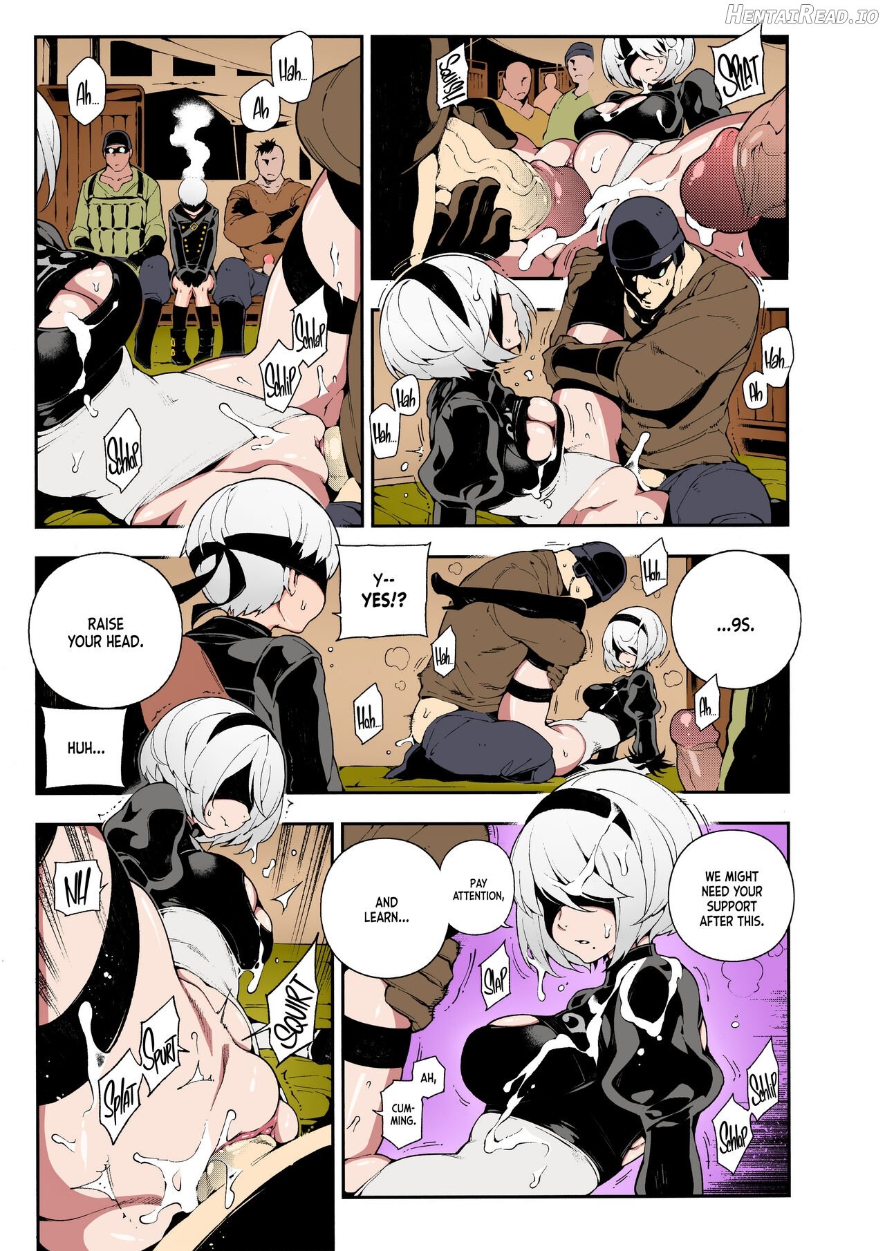 NieR : 2BR18 - Colorized Chapter 1 - page 6