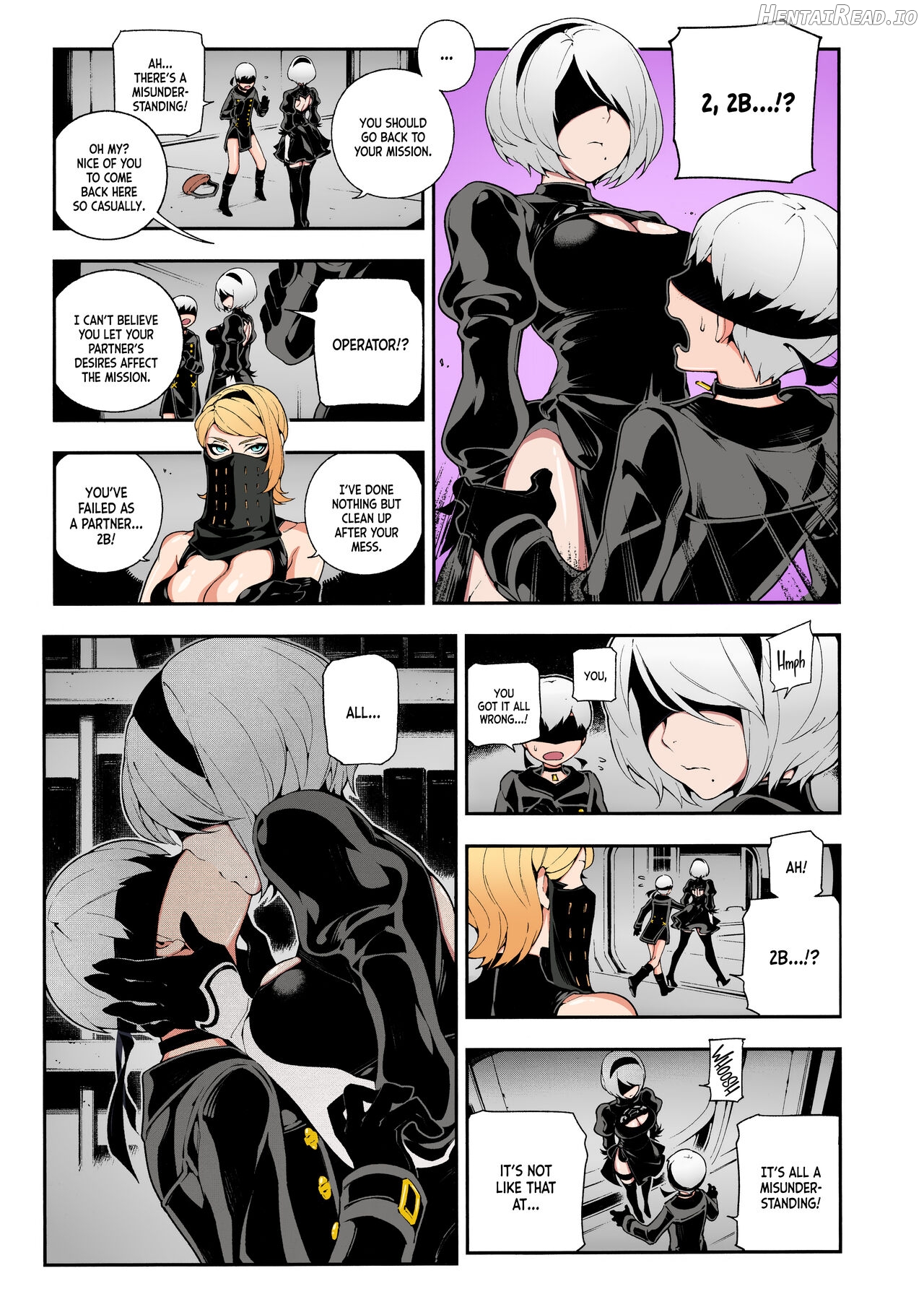 NieR : 2BR18 - Colorized Chapter 1 - page 14