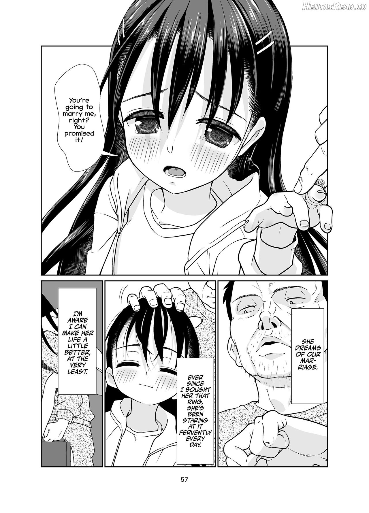 Kenryoku Kakusa Lovers Lolicon no Koibito ni Natta ○-saiji Chapter 1 - page 56