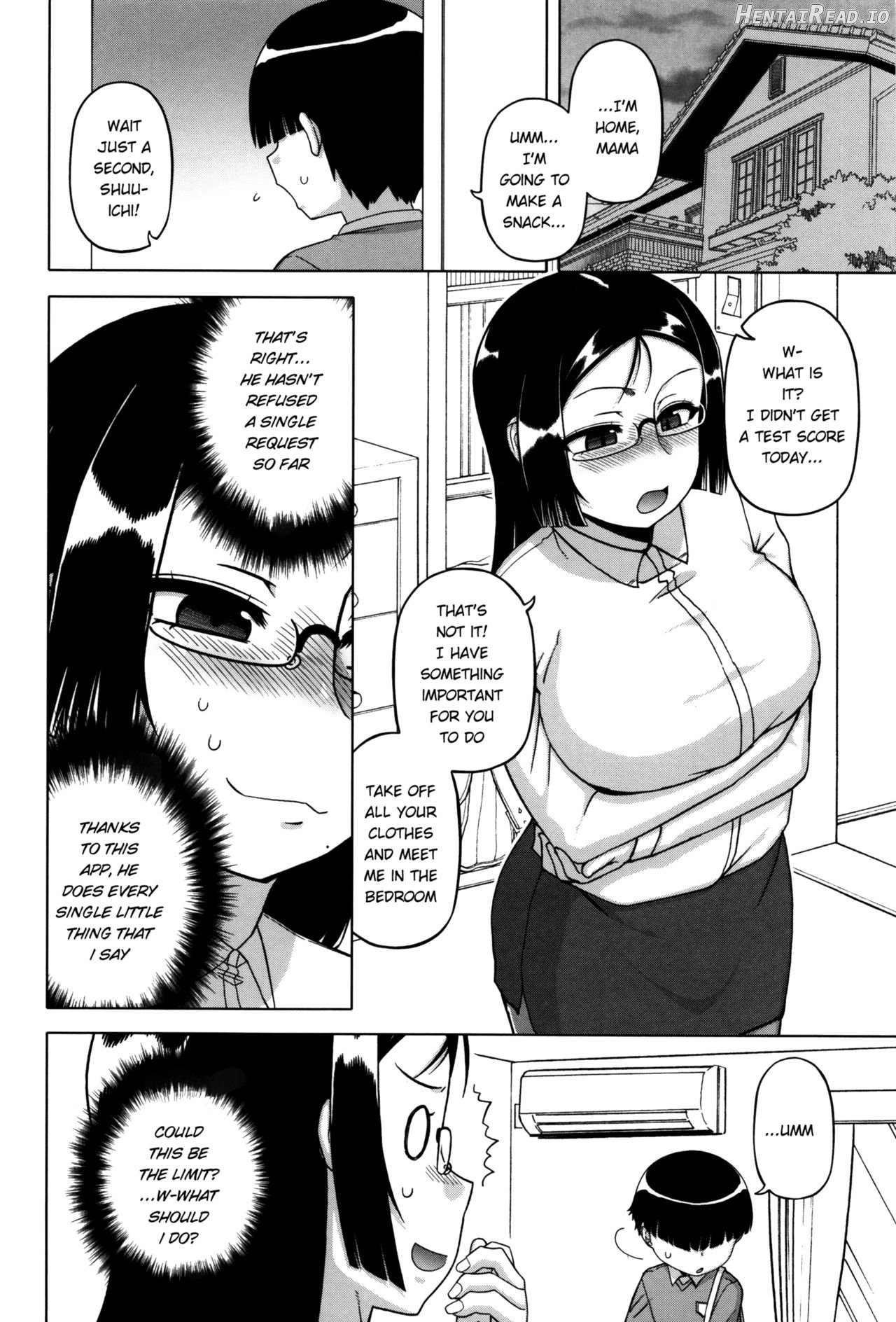 Ou-sama Appli ~Sugino Miho no Himitsu~ Chapter 1 - page 10