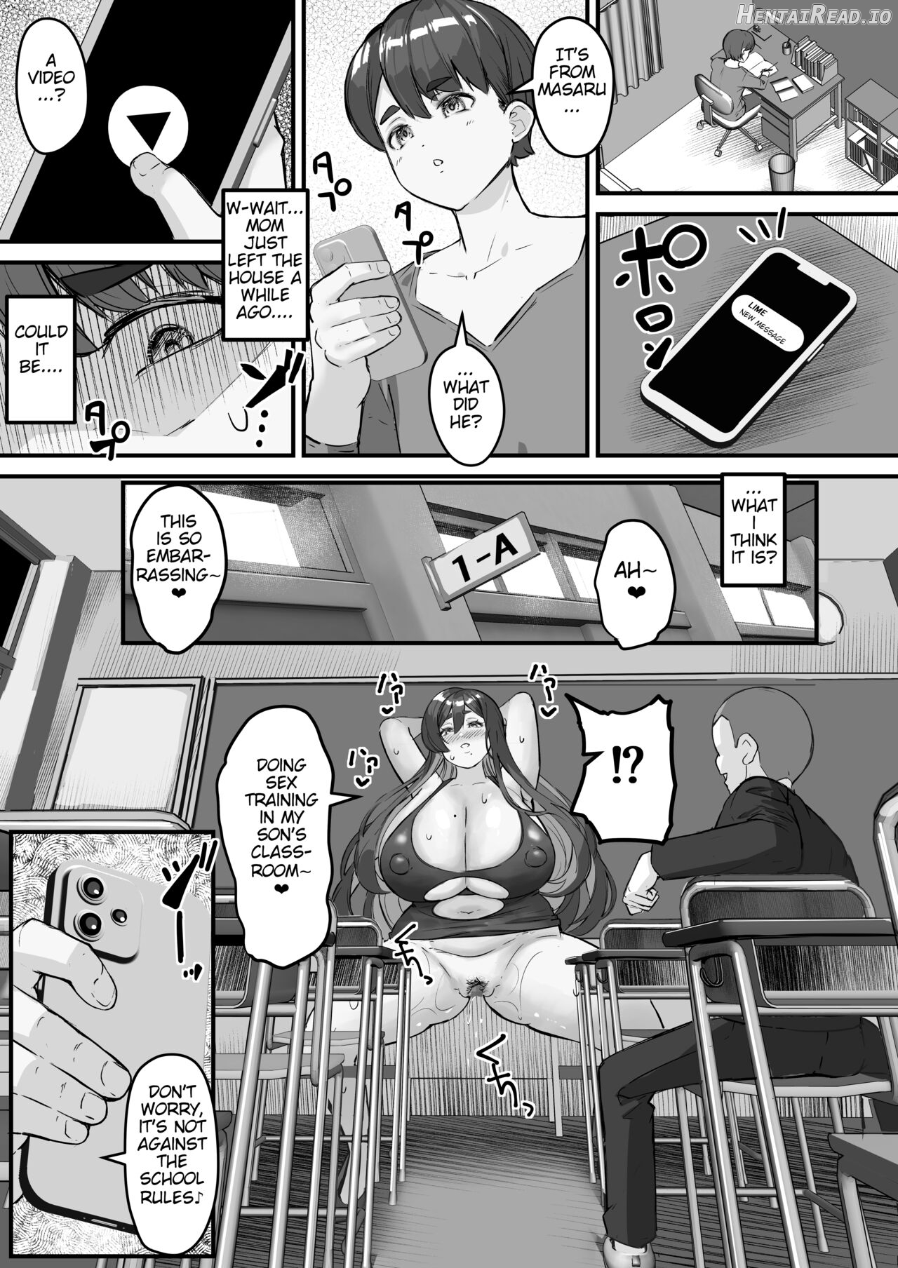 Netorare Kaa-san - Boku no Daisuki na Kaa-san wa Shinyuu ni Netorareru Chapter 1 - page 30