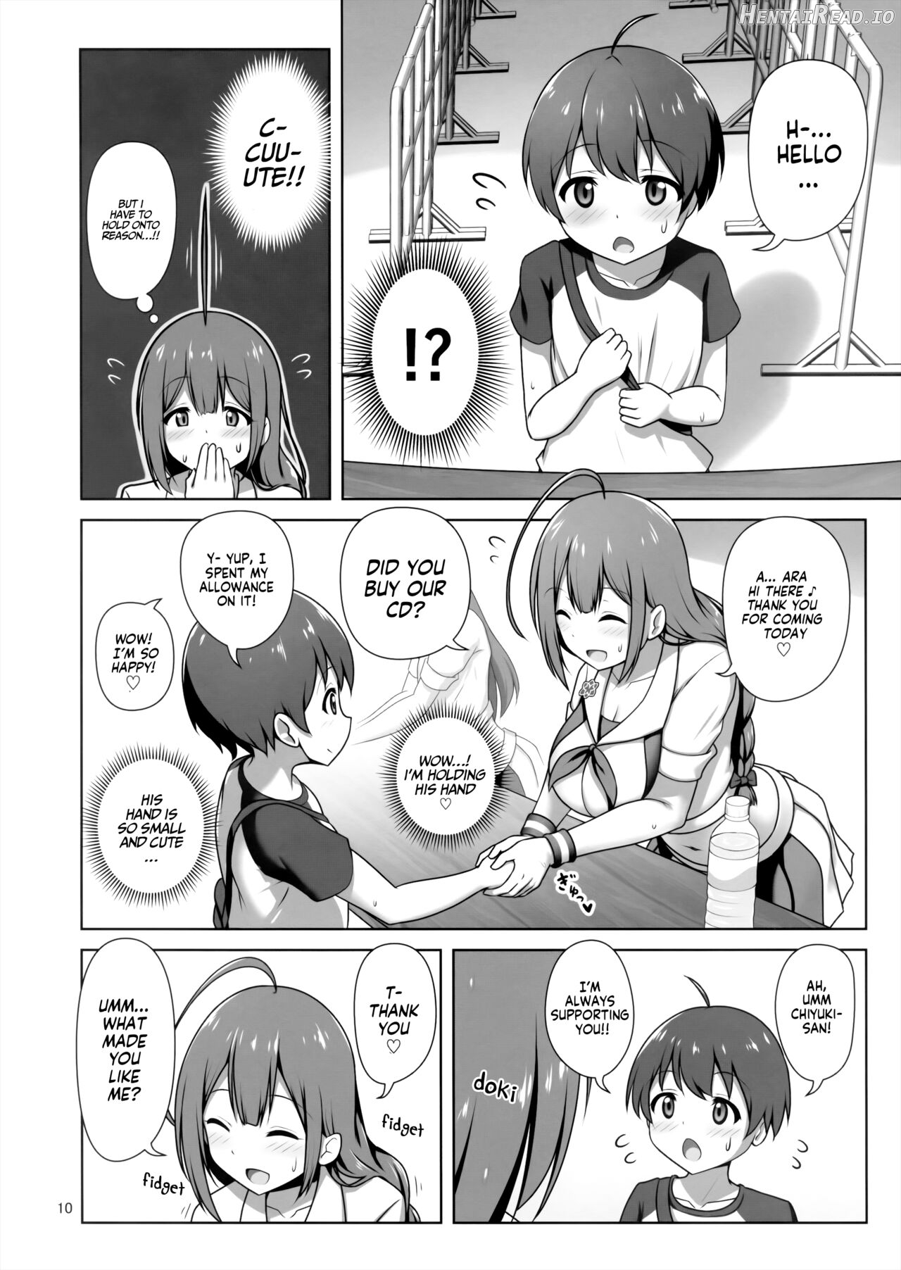 Chiyuki Onee-san ga Yasashiku Shiboritocchau Hon Chapter 1 - page 9