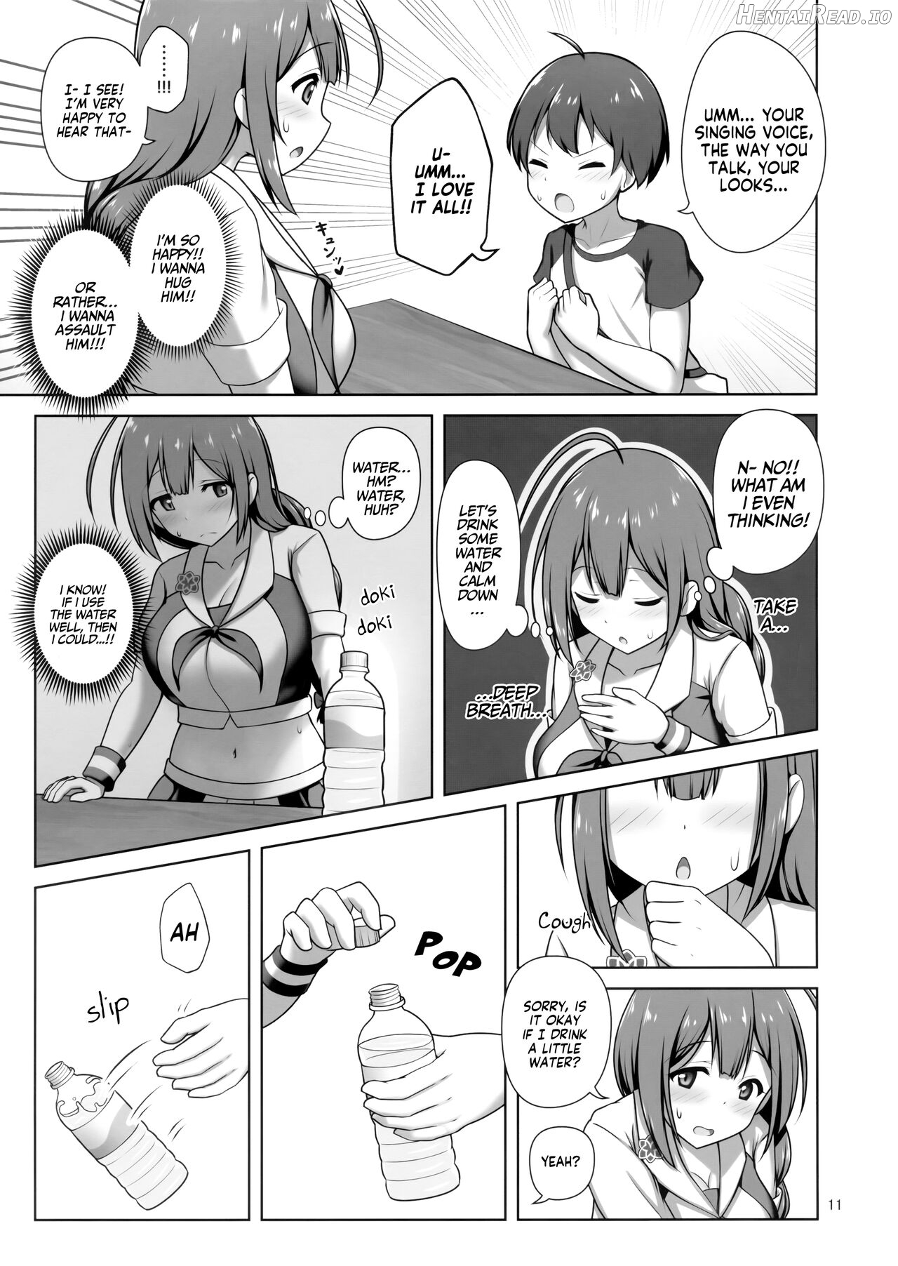 Chiyuki Onee-san ga Yasashiku Shiboritocchau Hon Chapter 1 - page 10