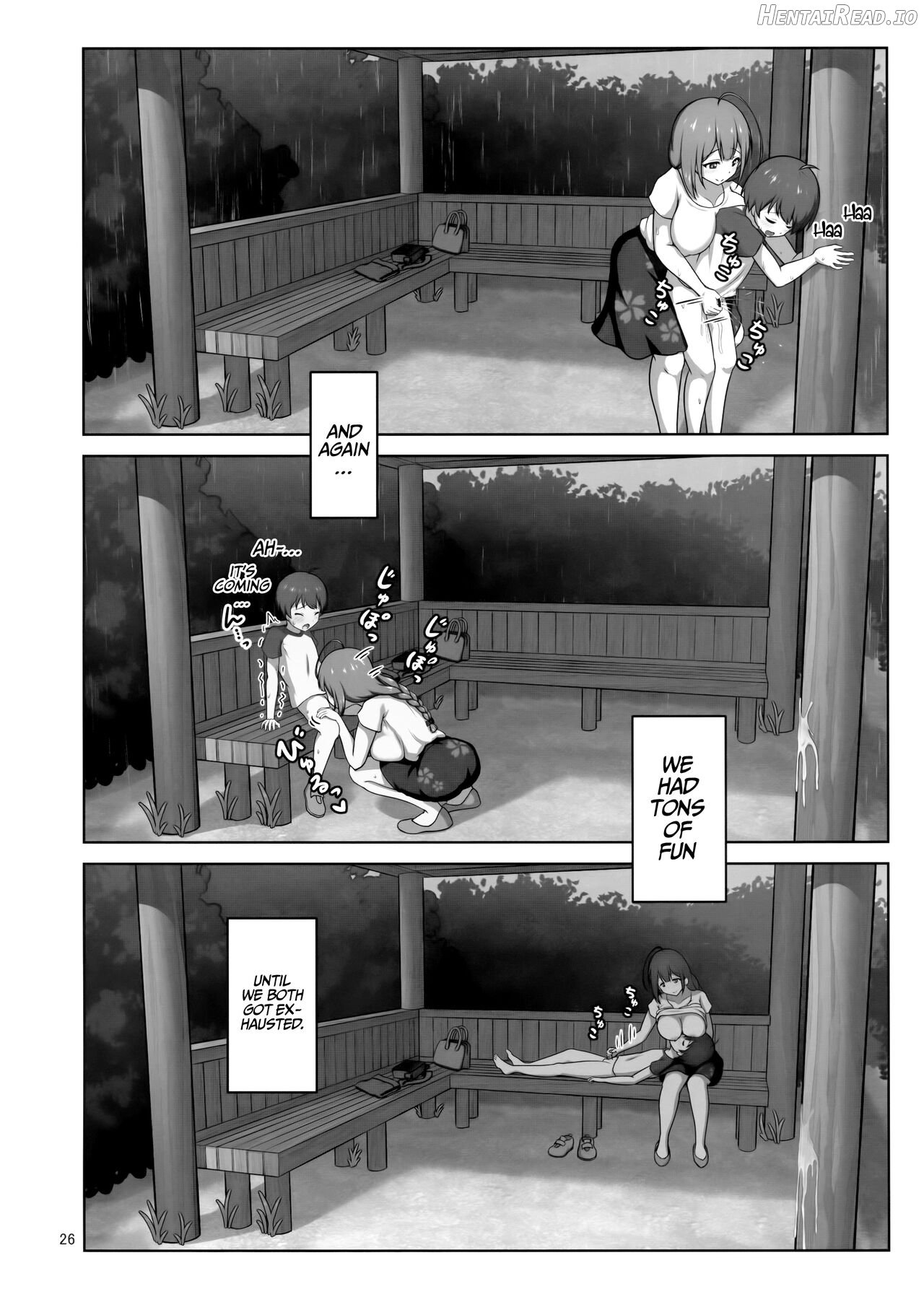 Chiyuki Onee-san ga Yasashiku Shiboritocchau Hon Chapter 1 - page 25