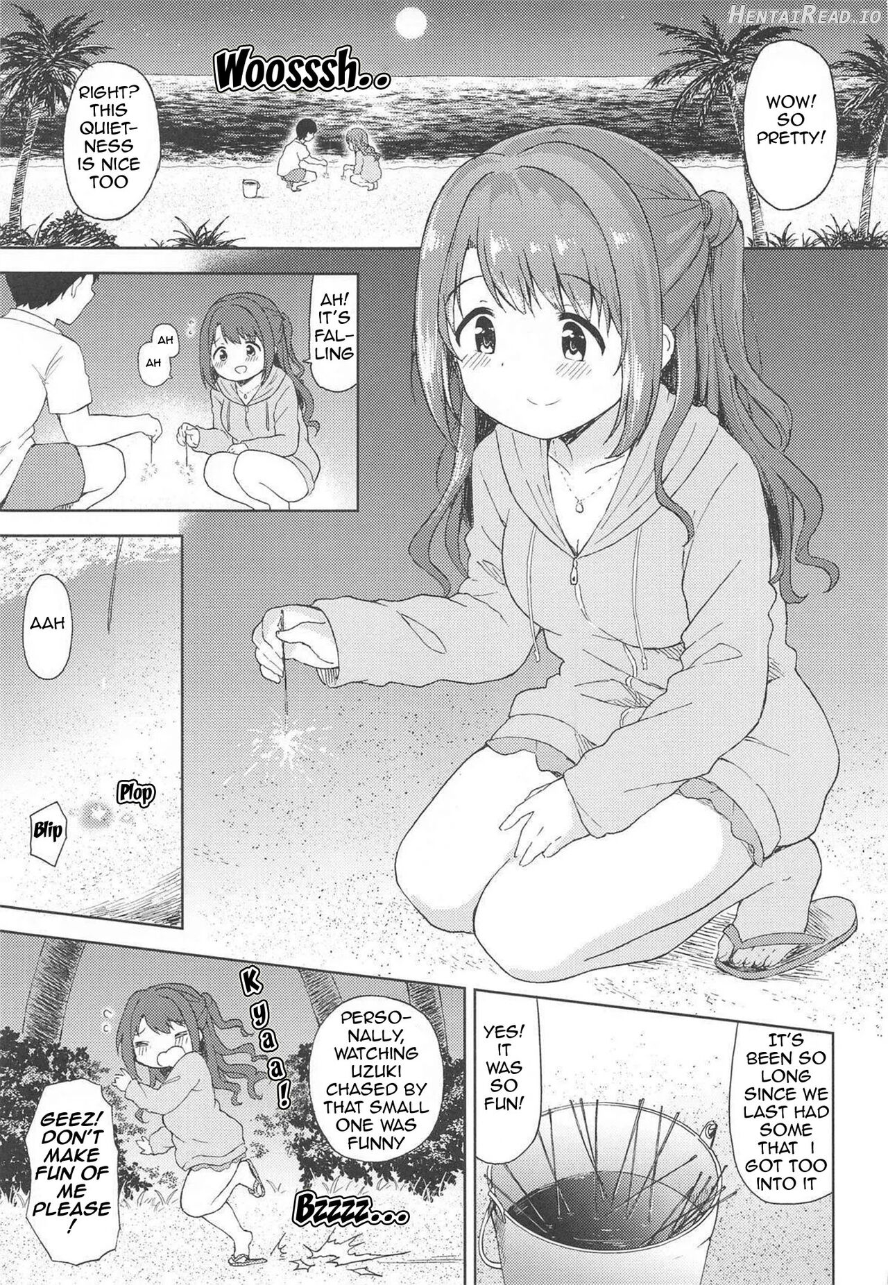 Uzuki to Yoru no Beach Sex Chapter 1 - page 2