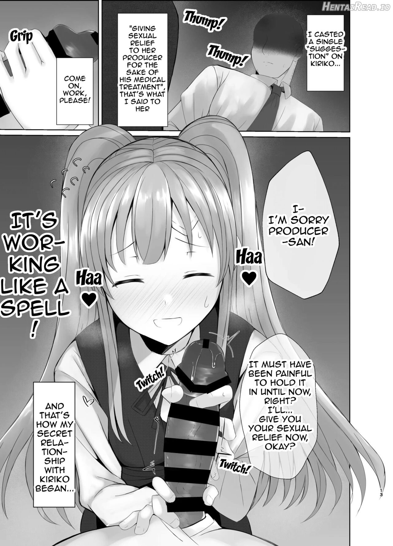 Kiriko ni Saimin de Iryou Koui to Shoushite Ecchi na Koto o suru Hon Chapter 1 - page 12