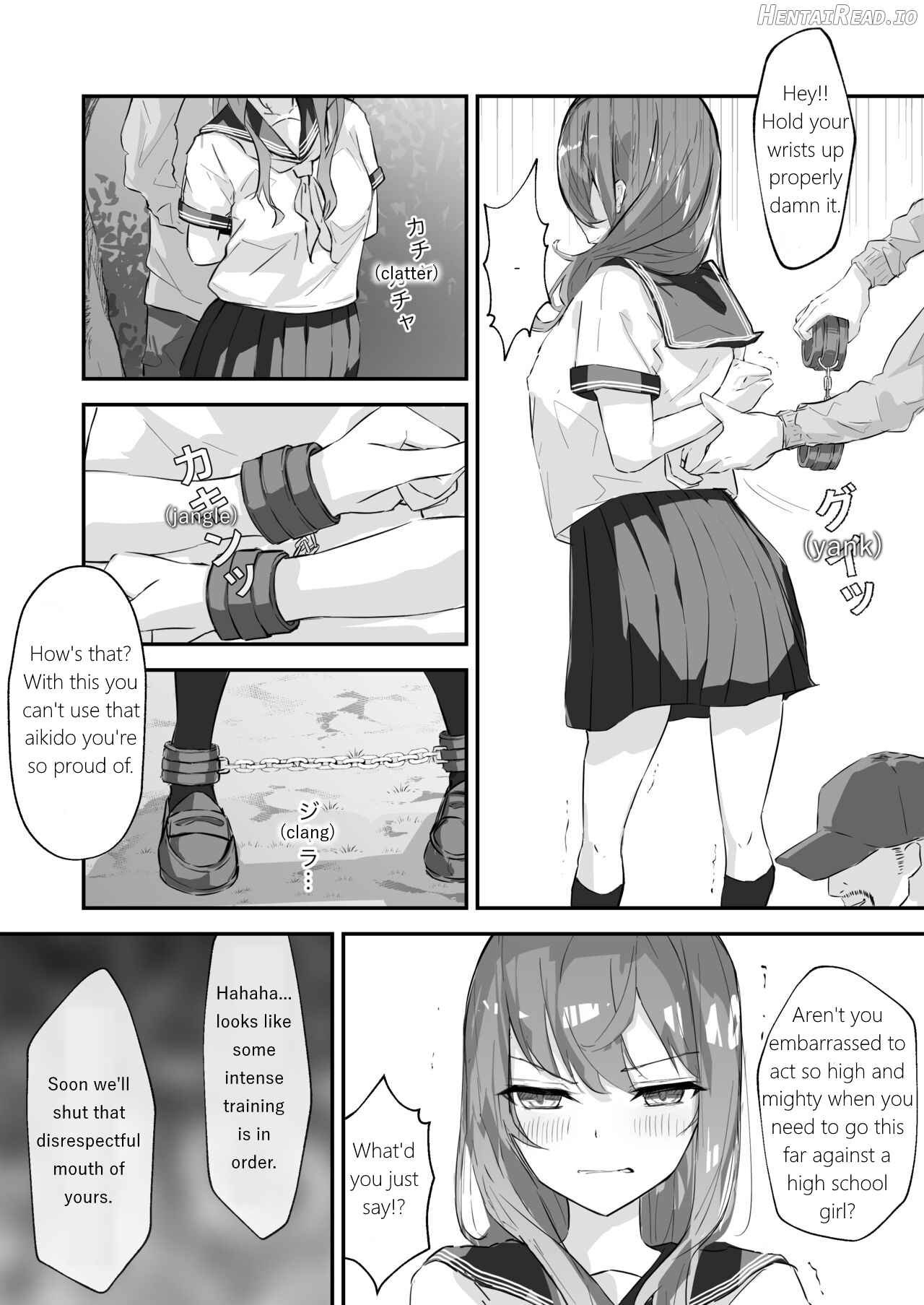 JK Kuppuku Kousoku ~Aikidou Shoujo ga Maketa Hi~ Chapter 1 - page 19