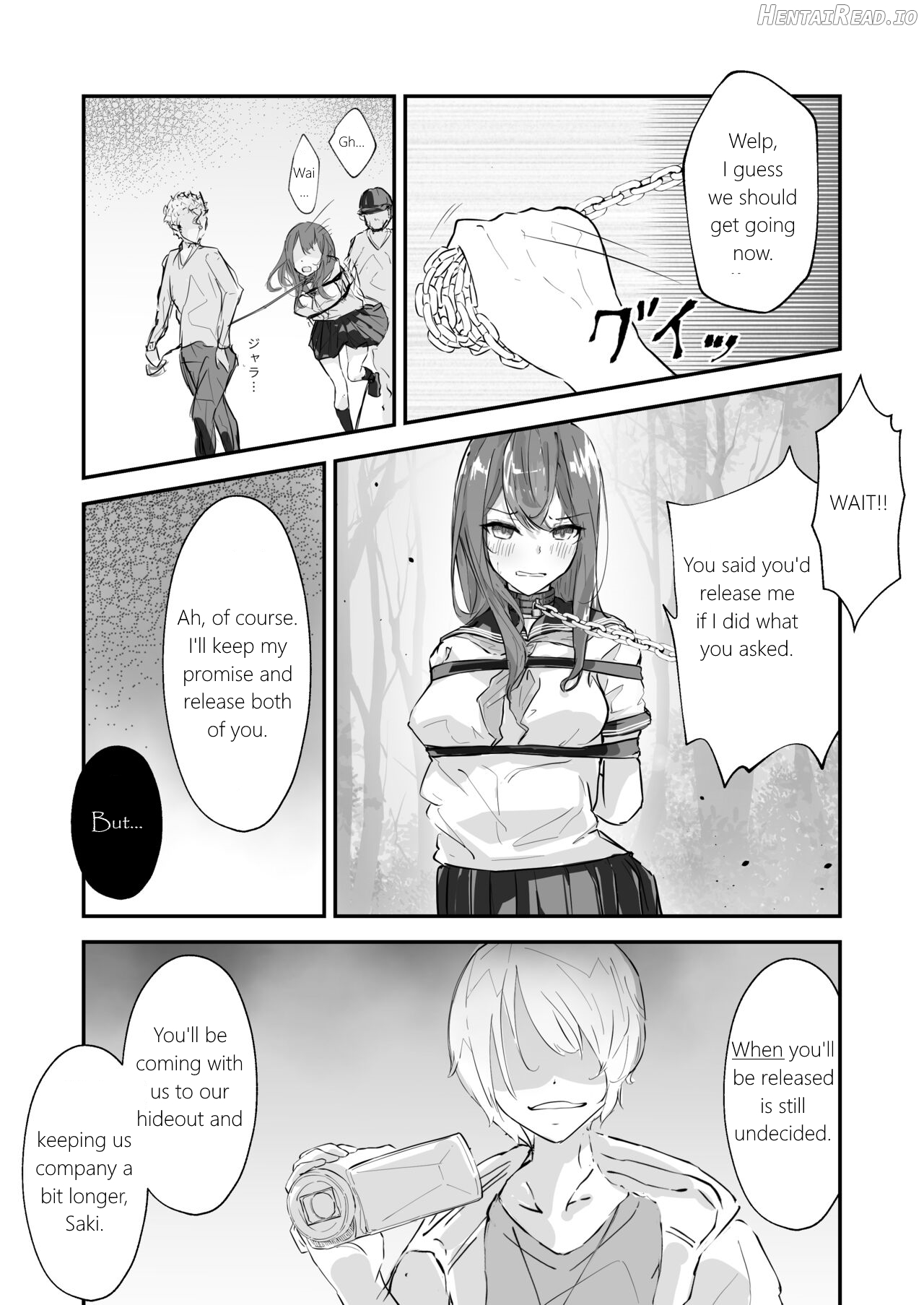 JK Kuppuku Kousoku ~Aikidou Shoujo ga Maketa Hi~ Chapter 1 - page 35