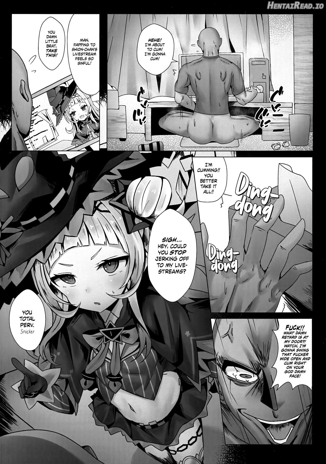 Erolive ~ Murasaki Shion's Infinite Womb Impact VTuber Edition! Chapter 1 - page 2