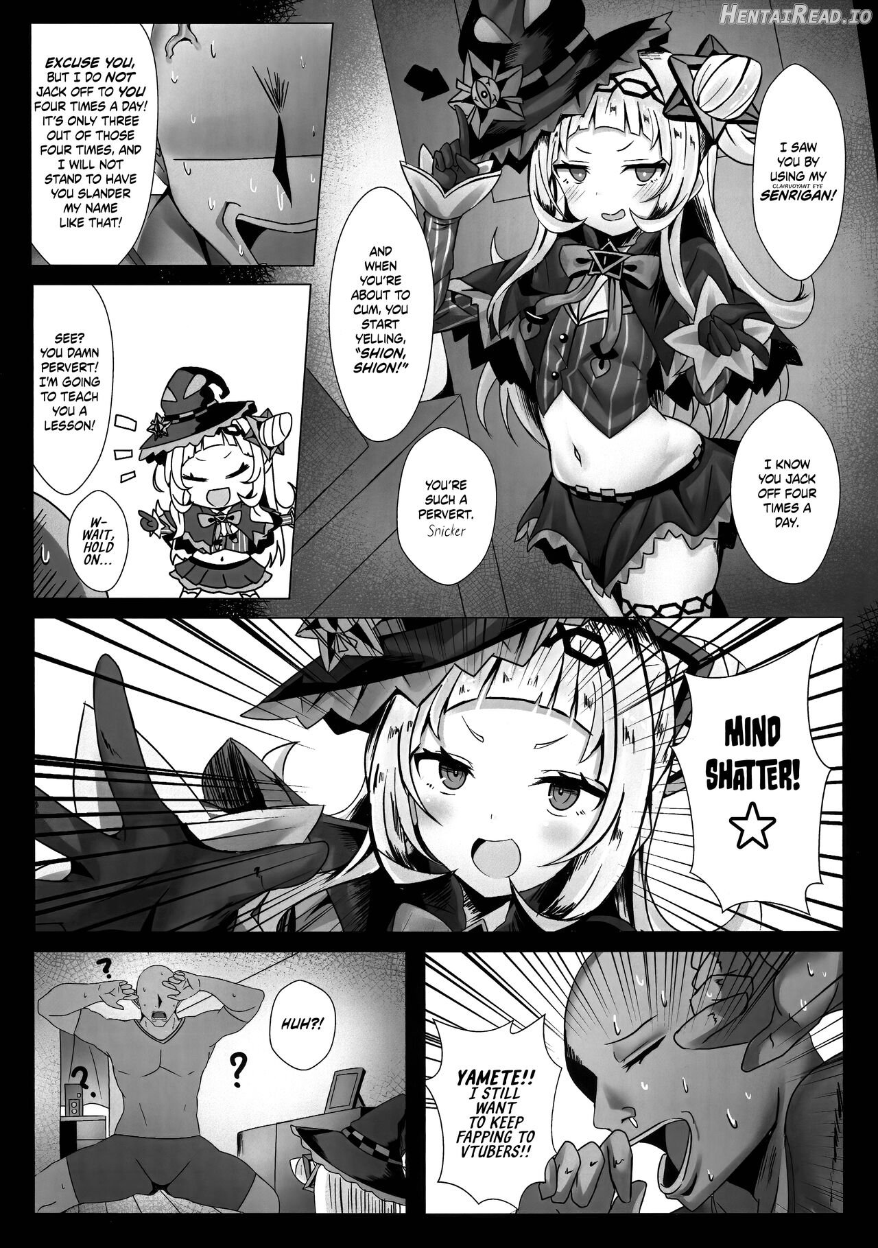 Erolive ~ Murasaki Shion's Infinite Womb Impact VTuber Edition! Chapter 1 - page 4