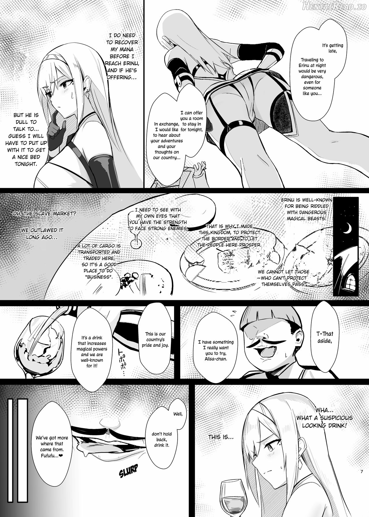 ALISA -Donyoku na Ou no Wana- Chapter 1 - page 4