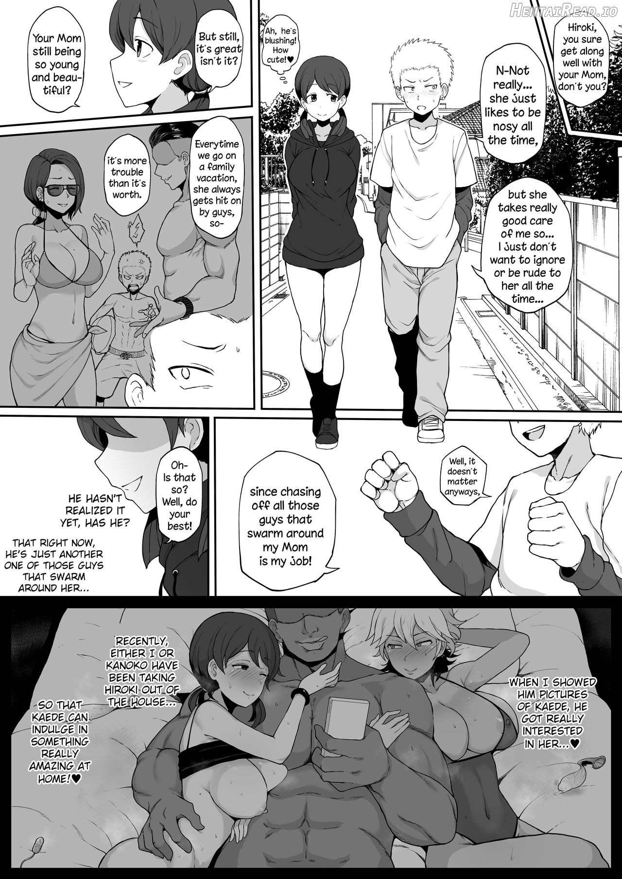 Kokujin no Tenkousei NTR ru Chapters 1-6 part 1 Plus Bonus chapter: Stolen Mother’s Breasts Chapter 1 - page 13