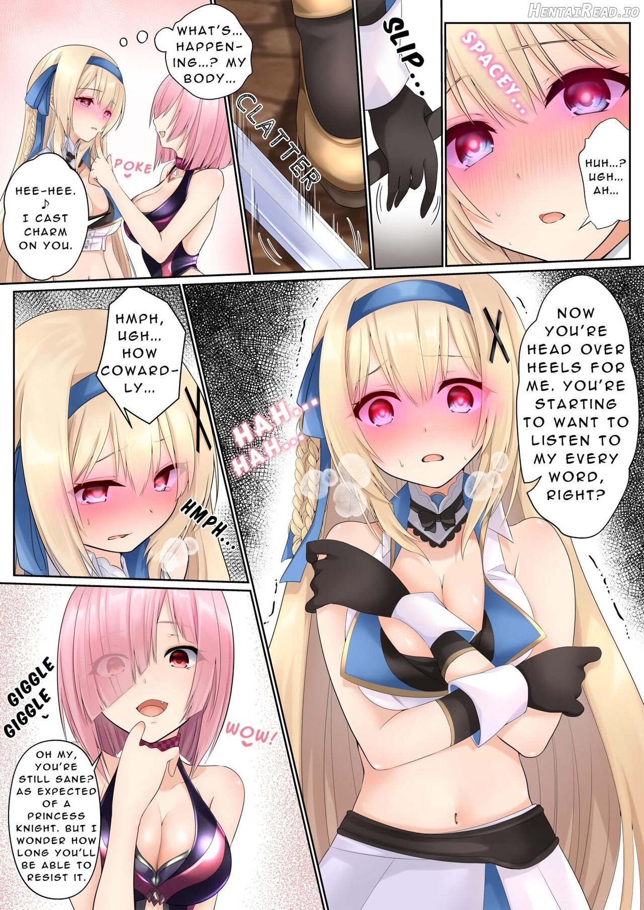 Misty Magic ―princess knightess enthralled by a futanari spell― Chapter 1 - page 6