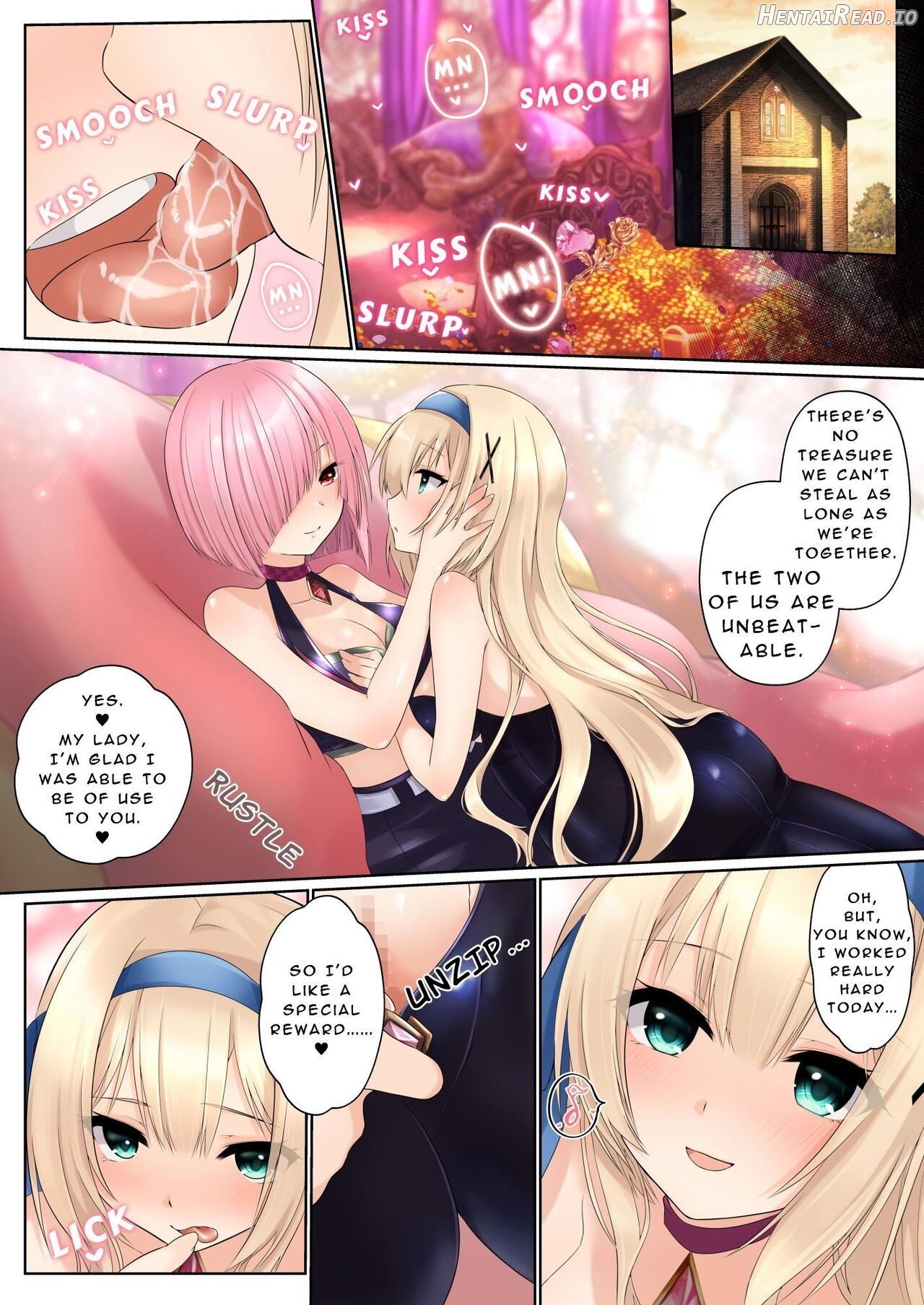 Misty Magic ―princess knightess enthralled by a futanari spell― Chapter 1 - page 31