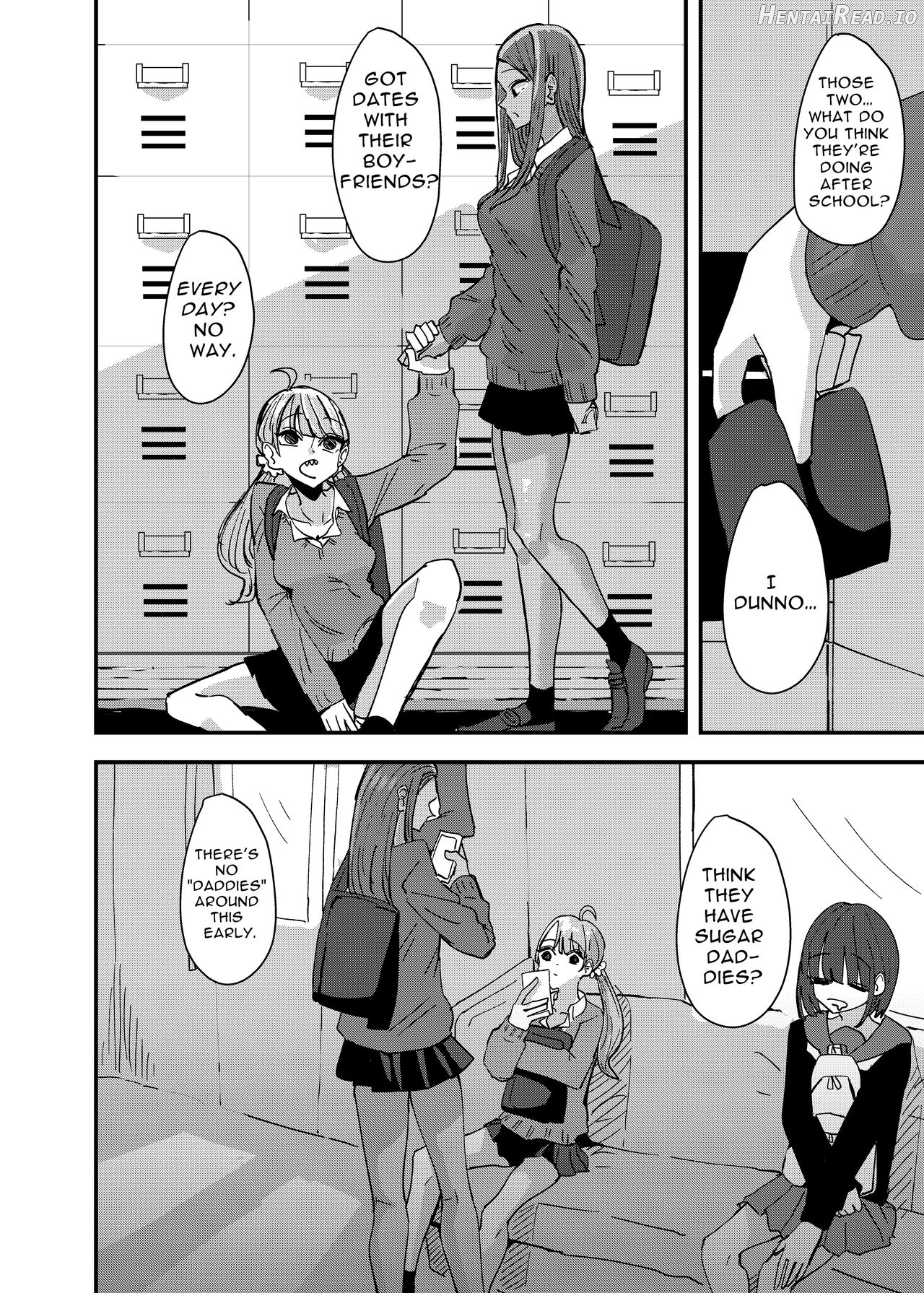 Danchi Gal wa Kyou mo Oya no Kaeri o Matte Inai Chapter 1 - page 3