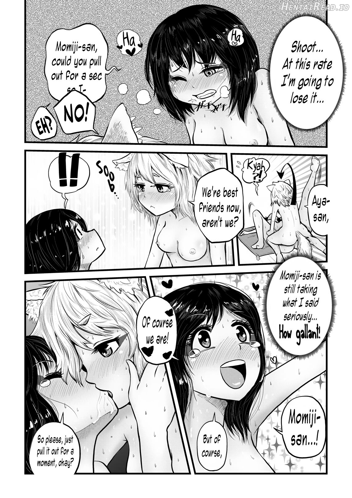 Momiji ga Tengu no Hishu de Chinchin Hayashite Aya no Manko ni Nama Nakadashi Guchuguchu Shirumamire SEX Chapter 1 - page 20