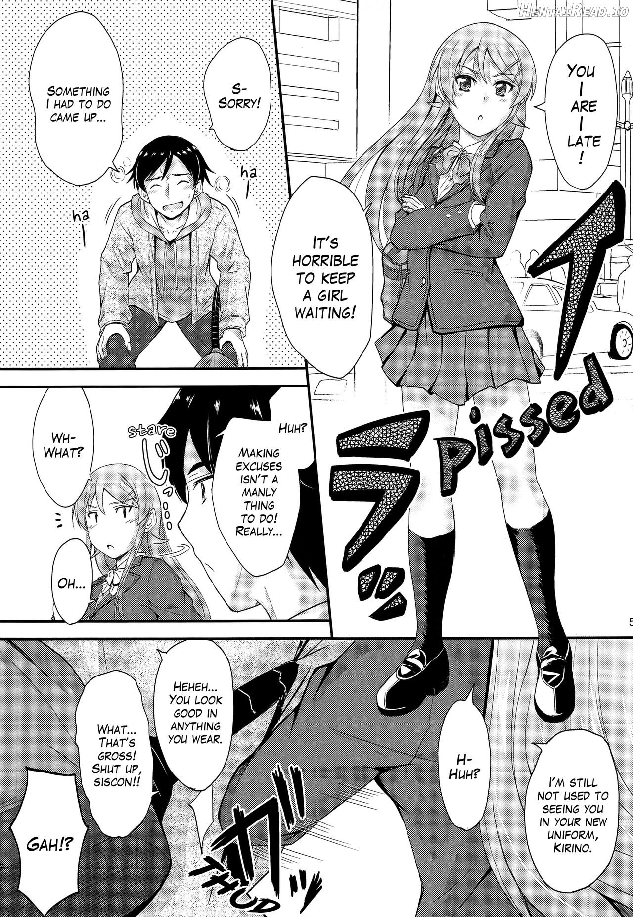 Fuku o Shinchou Suru Tabi ni Aniki ga Koufun Shitekite Chou Uzain desu kedo? Chapter 1 - page 3