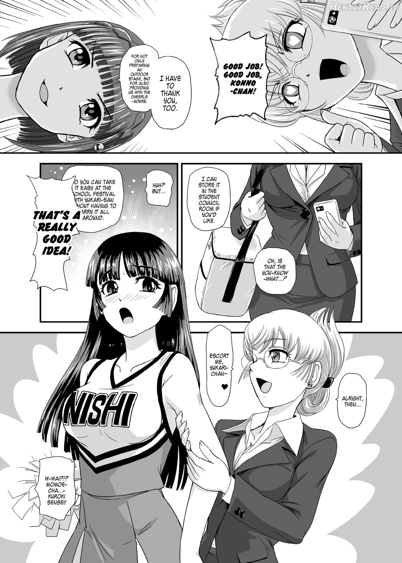 Futanari nanode Gakkou Seikatsu ga Fuan desu 7 Chapter 5 - page 12