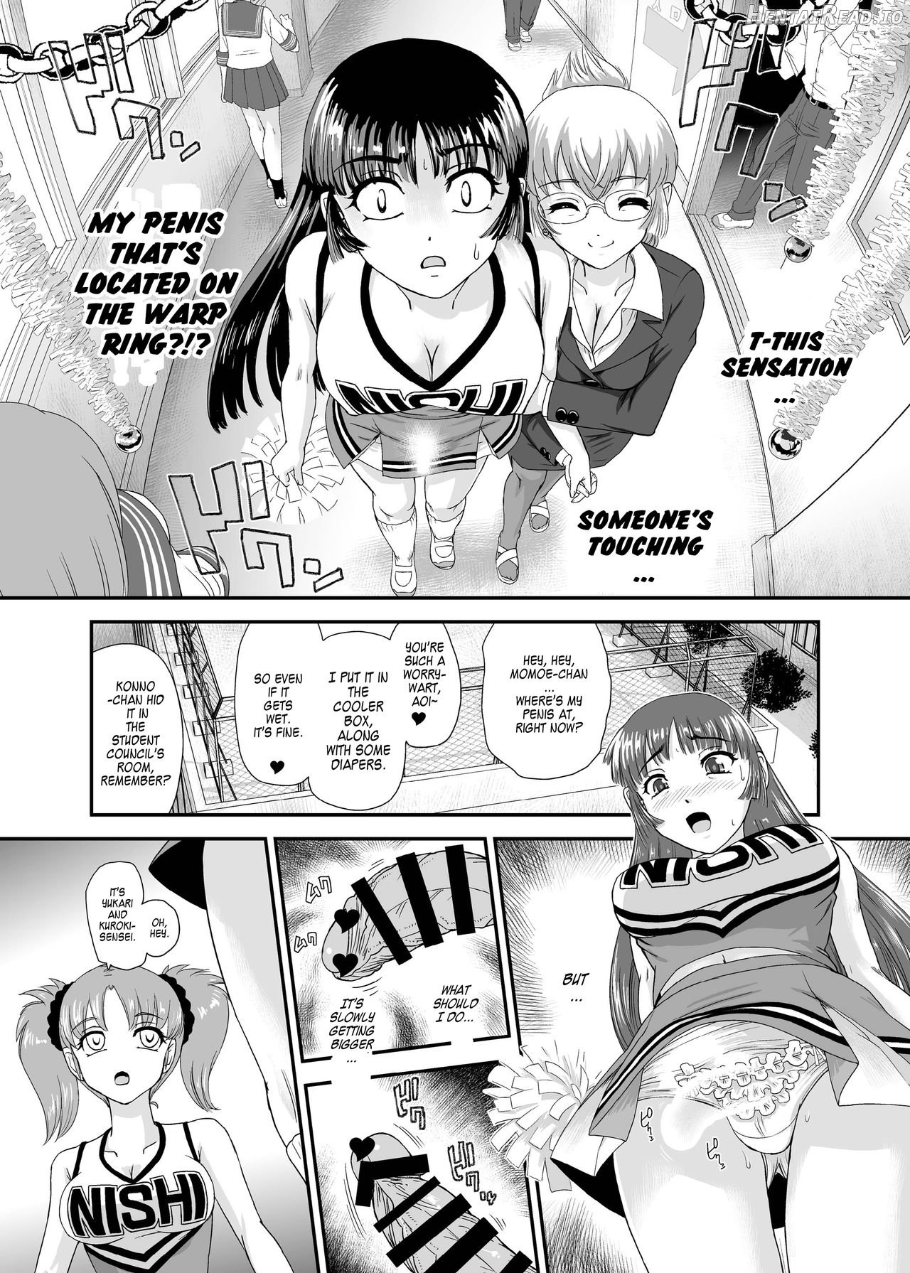 Futanari nanode Gakkou Seikatsu ga Fuan desu 7 Chapter 5 - page 14