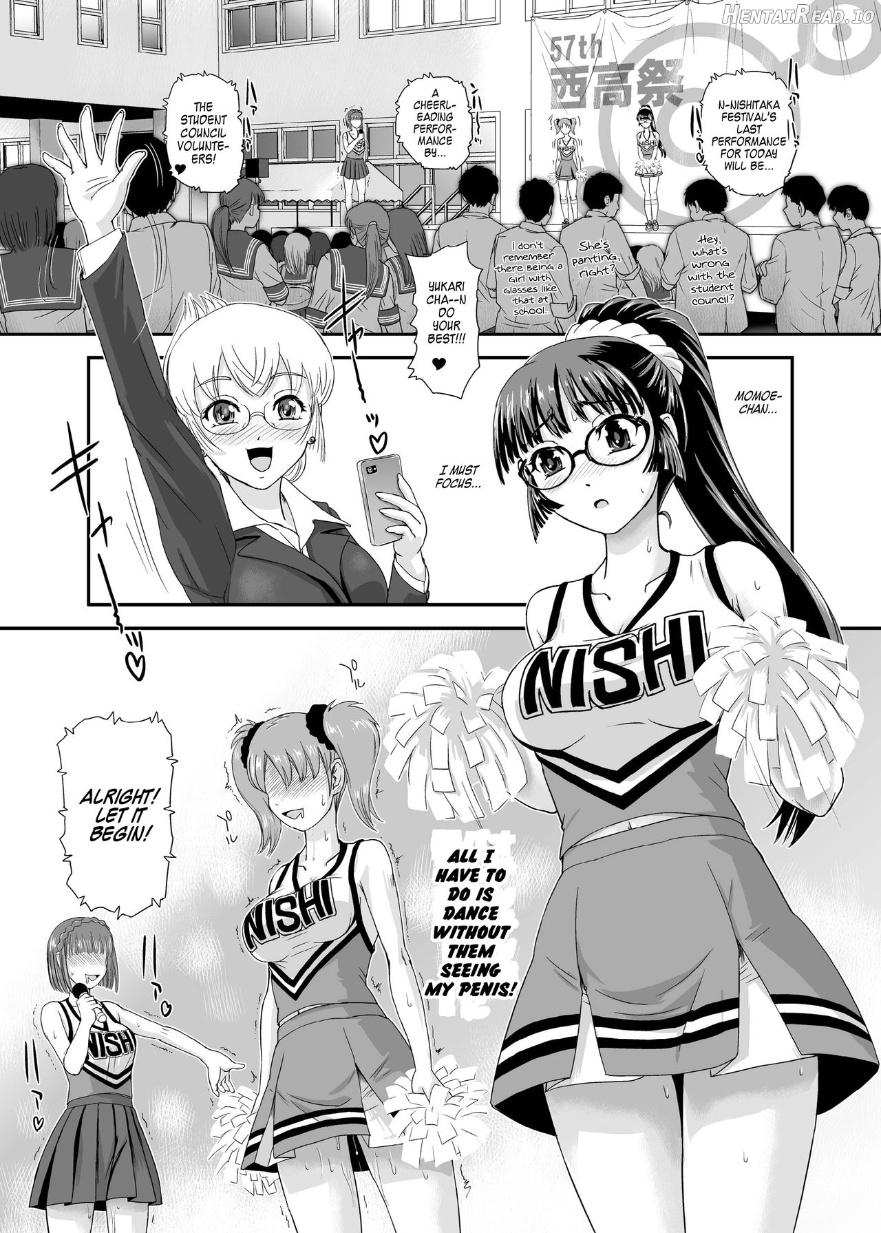 Futanari nanode Gakkou Seikatsu ga Fuan desu 7 Chapter 5 - page 25