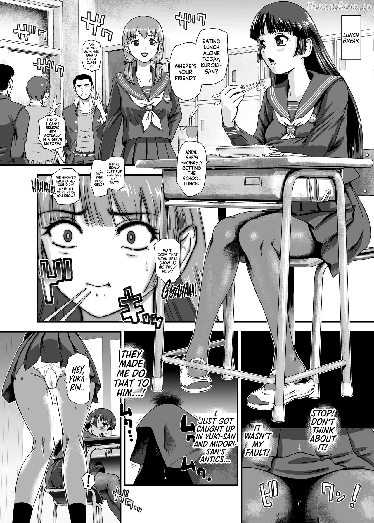 Futanari nanode Gakkou Seikatsu ga Fuan desu 7 Chapter 8 - page 4