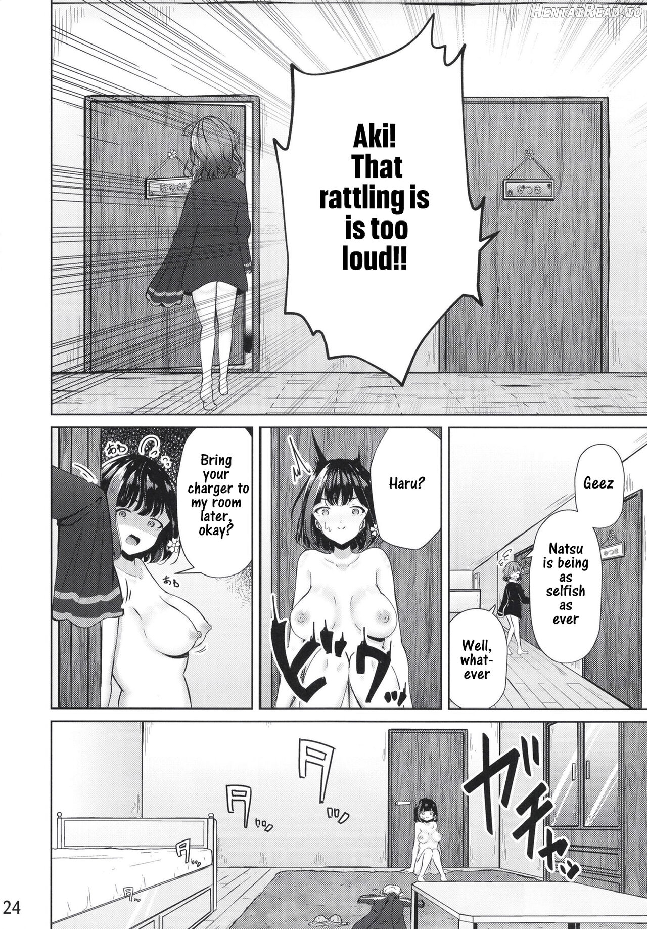 Ouchi de! Zenra Mission! Kazoku ni Mitsukarazu Heya ni Kaere! Haruka-chan Hen Chapter 1 - page 23